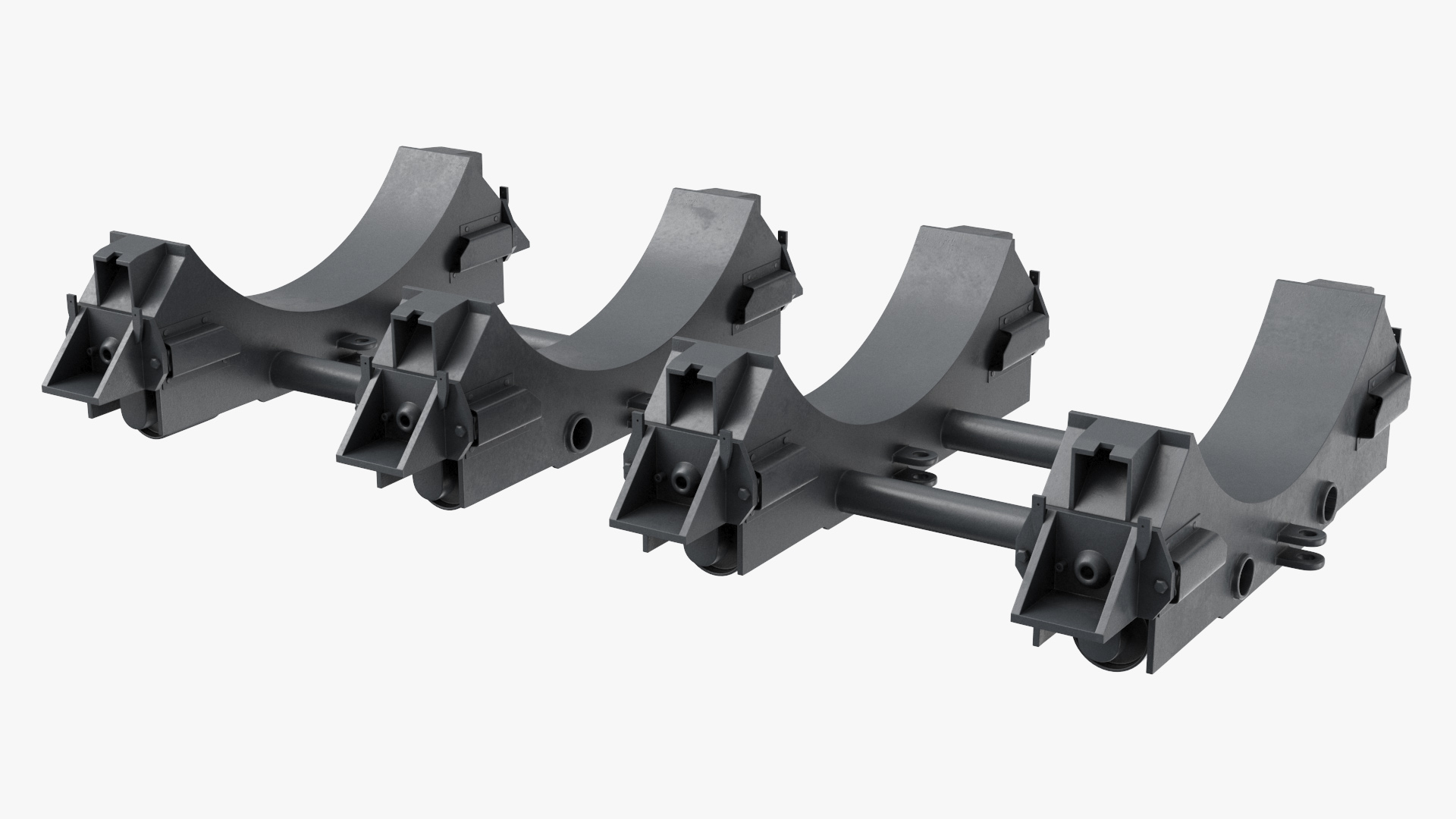 3D model Shipping Trolley for Bomb