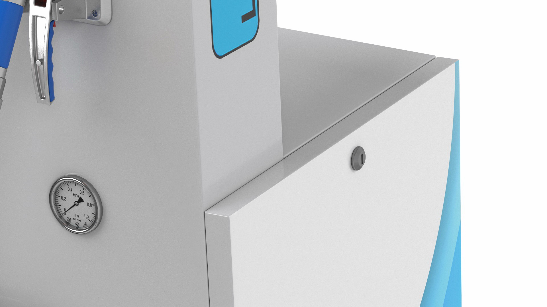 3D LPG Dispenser h1400mm