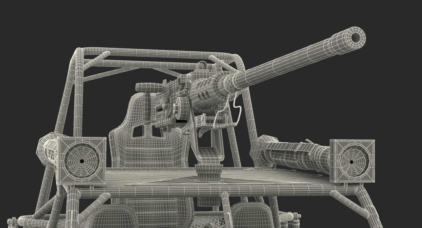 3D model Desert Patrol Vehicle DPV