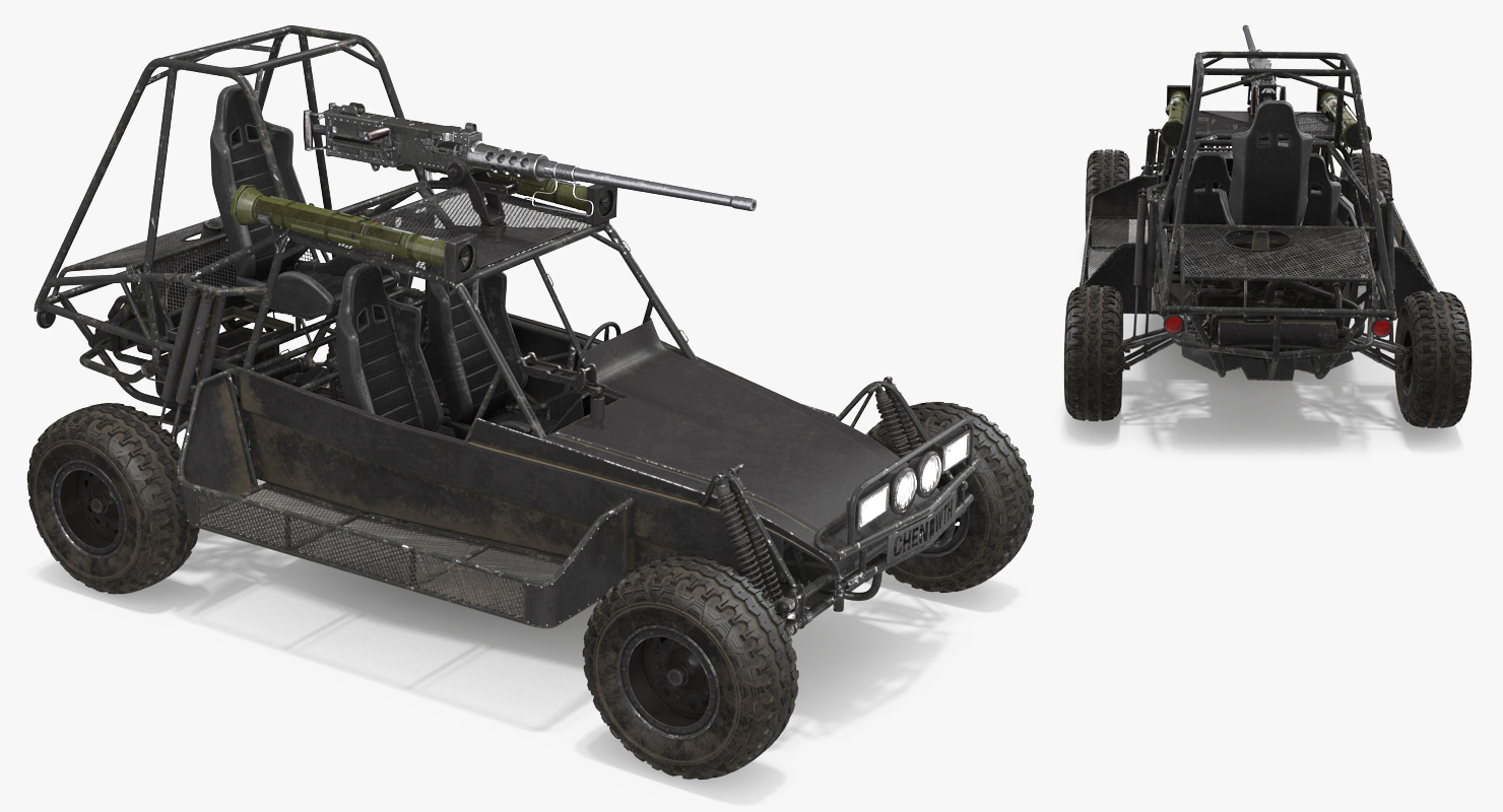 3D model Desert Patrol Vehicle DPV