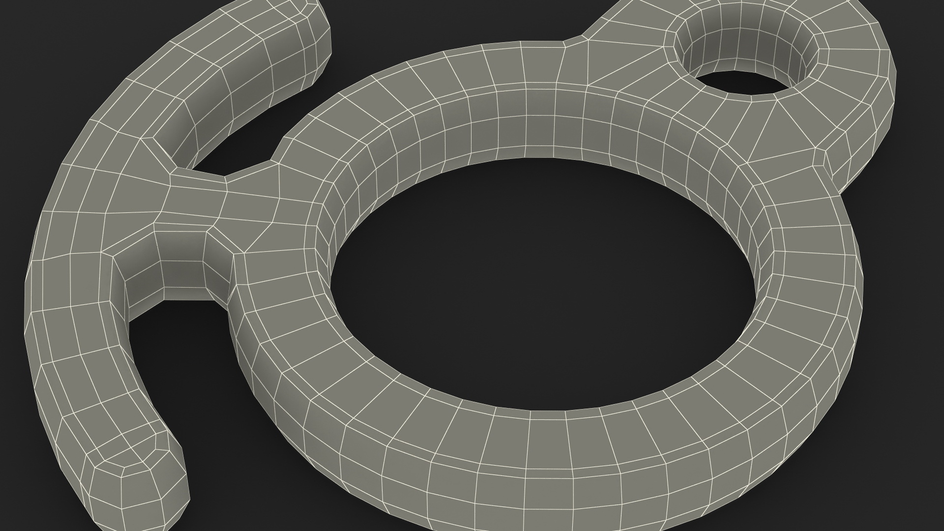 Steel Climbing Descender 3D model