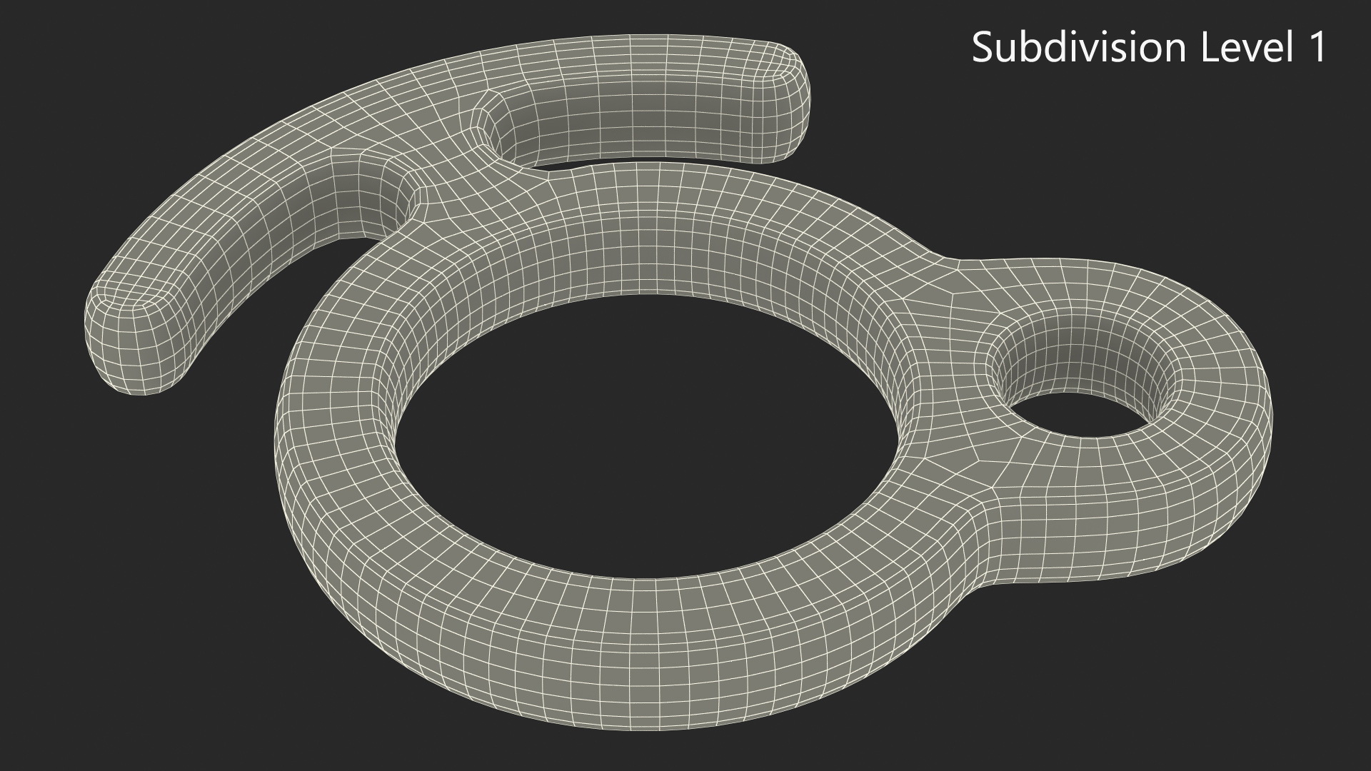 Steel Climbing Descender 3D model