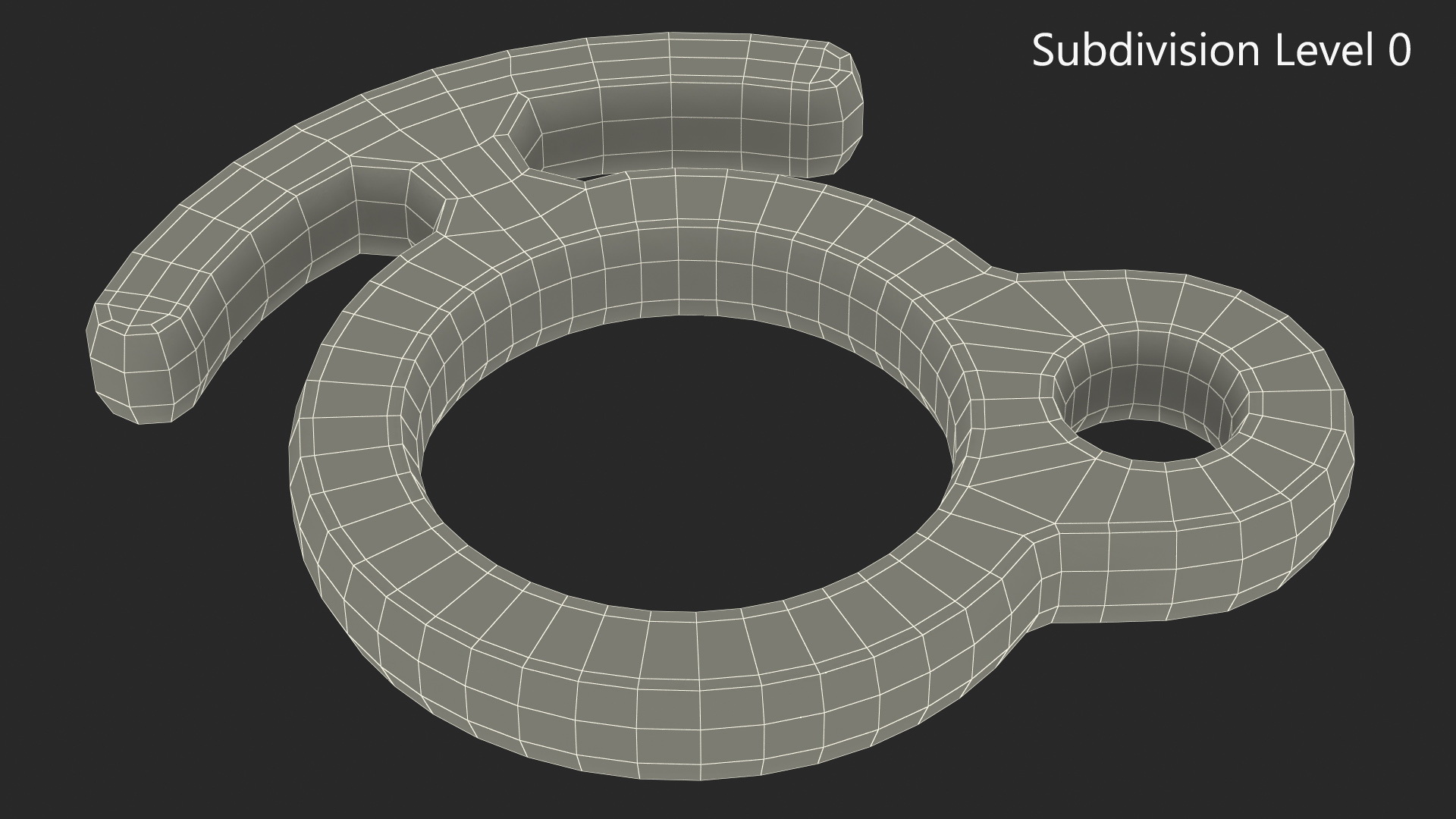 Steel Climbing Descender 3D model