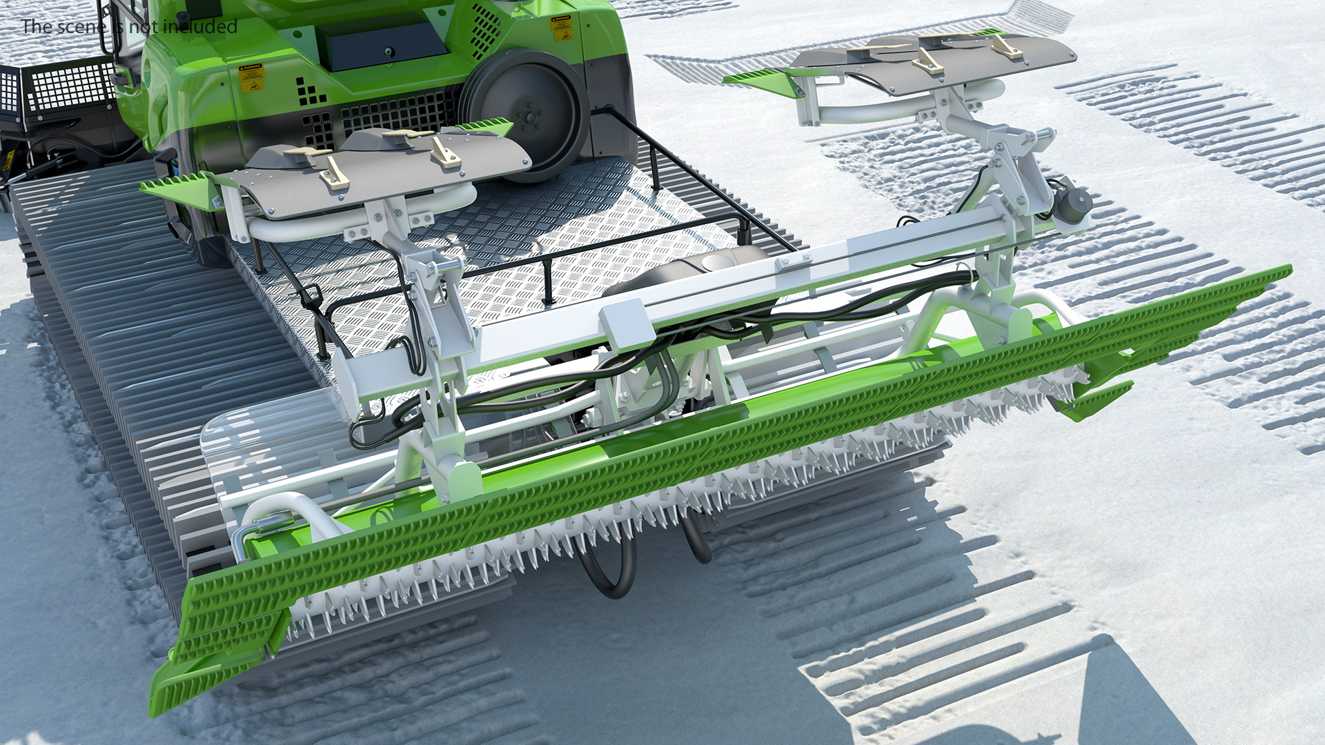 Snowcat Generic Rigged 3D