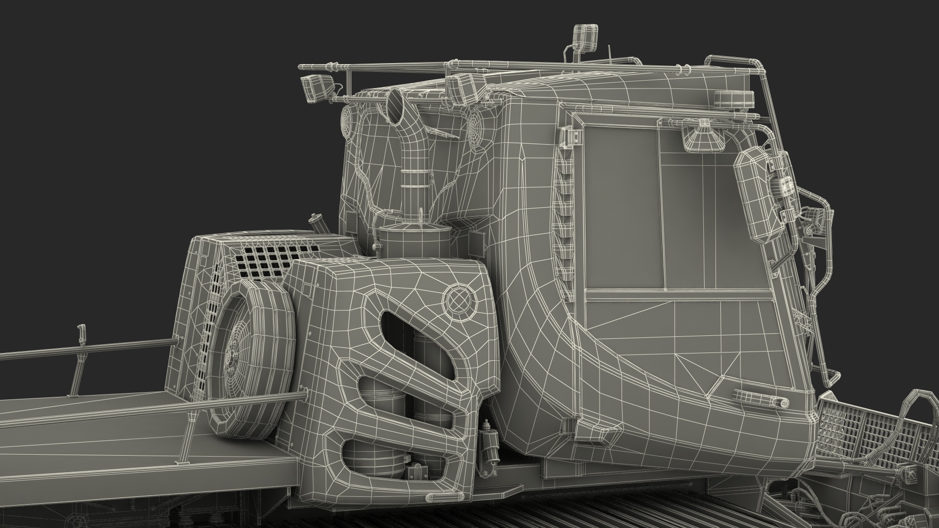 Snowcat Generic Rigged 3D