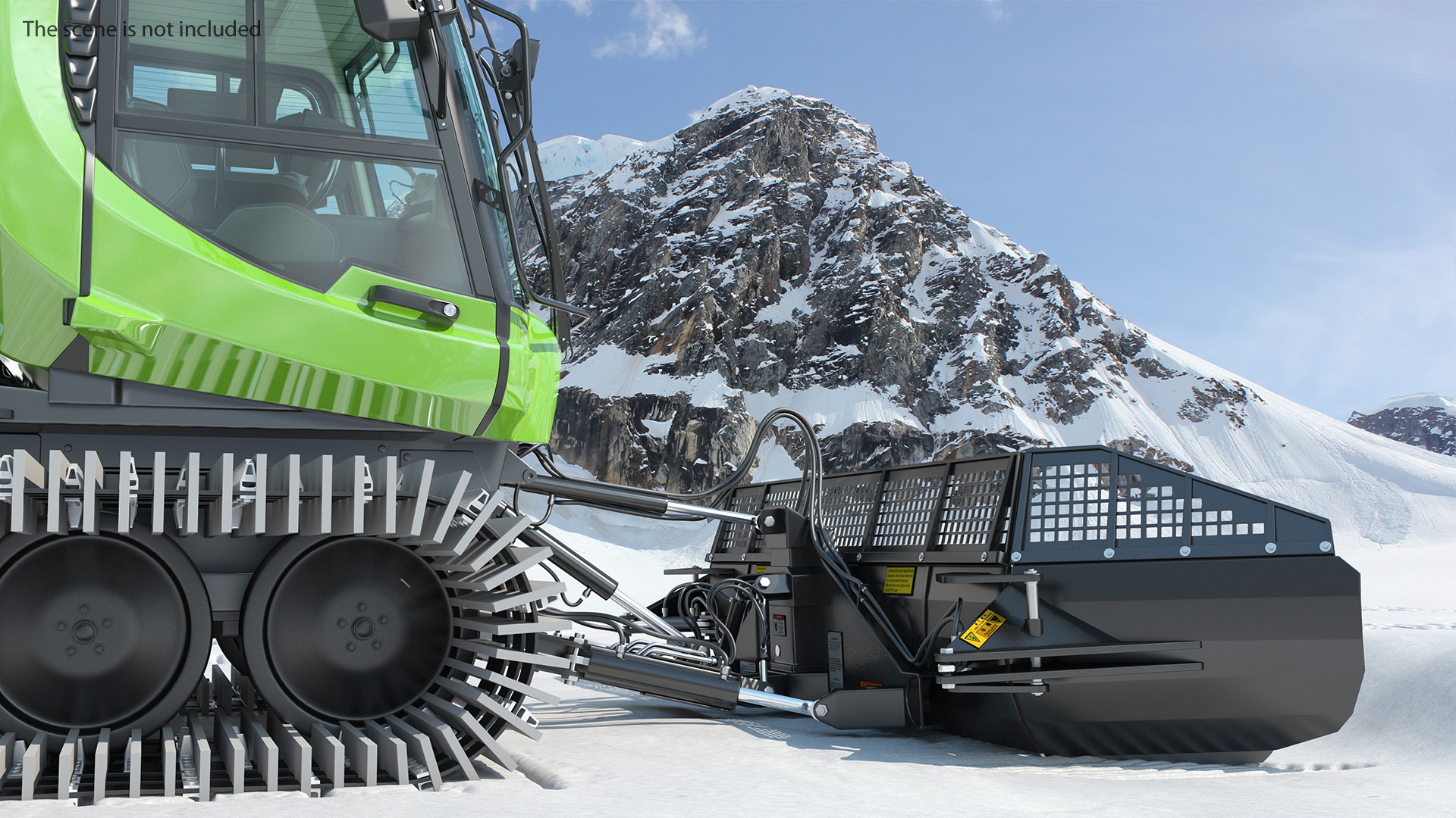 Snowcat Generic Rigged 3D