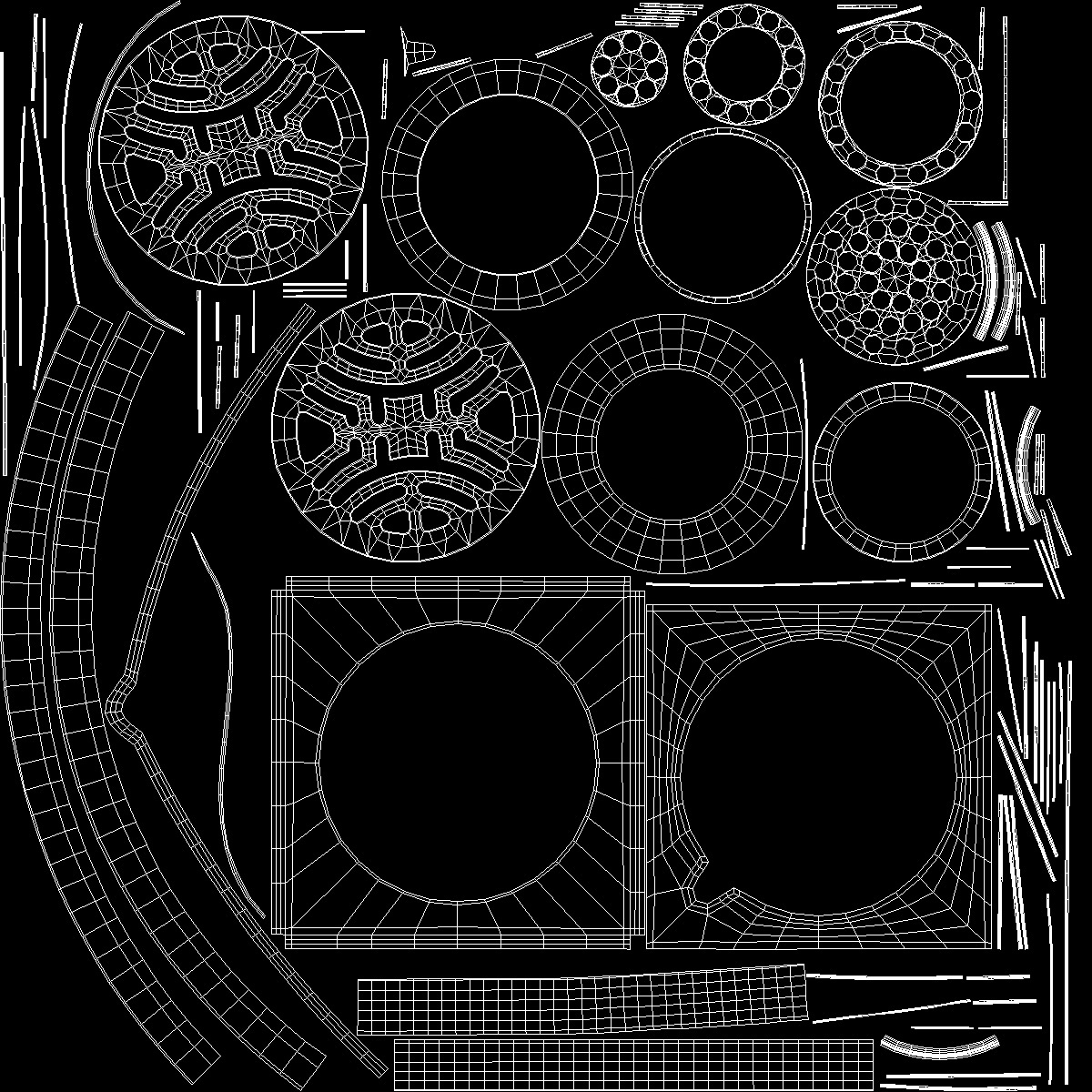 3D model Shower Drain for Bathroom