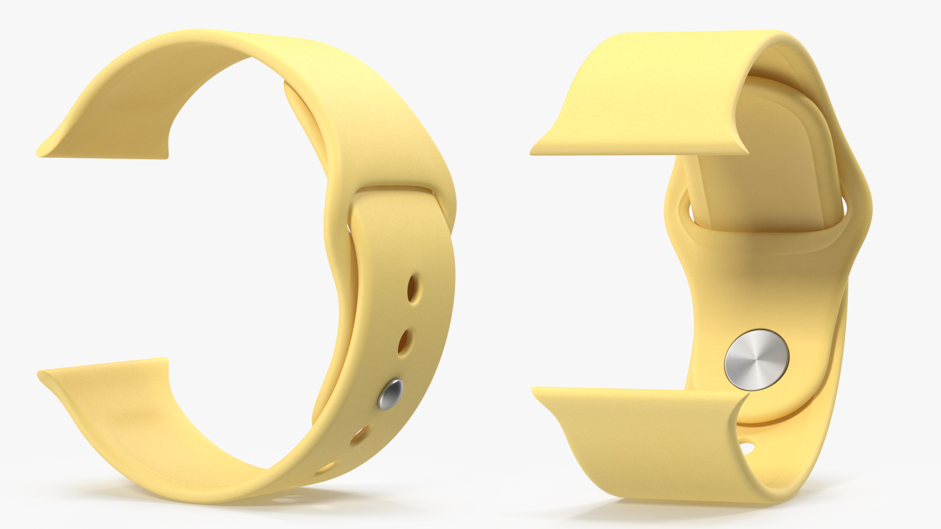 Sport Yellow Band 3D