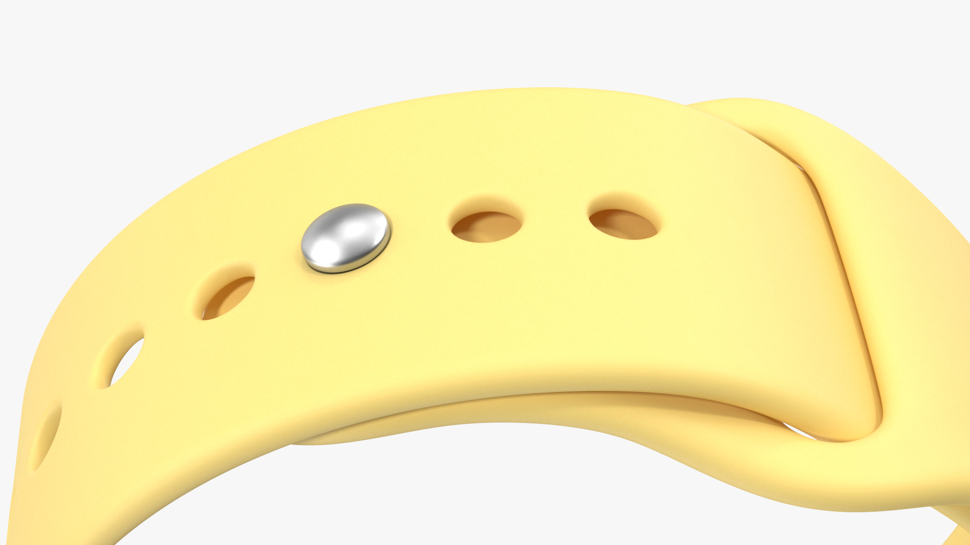 Sport Yellow Band 3D