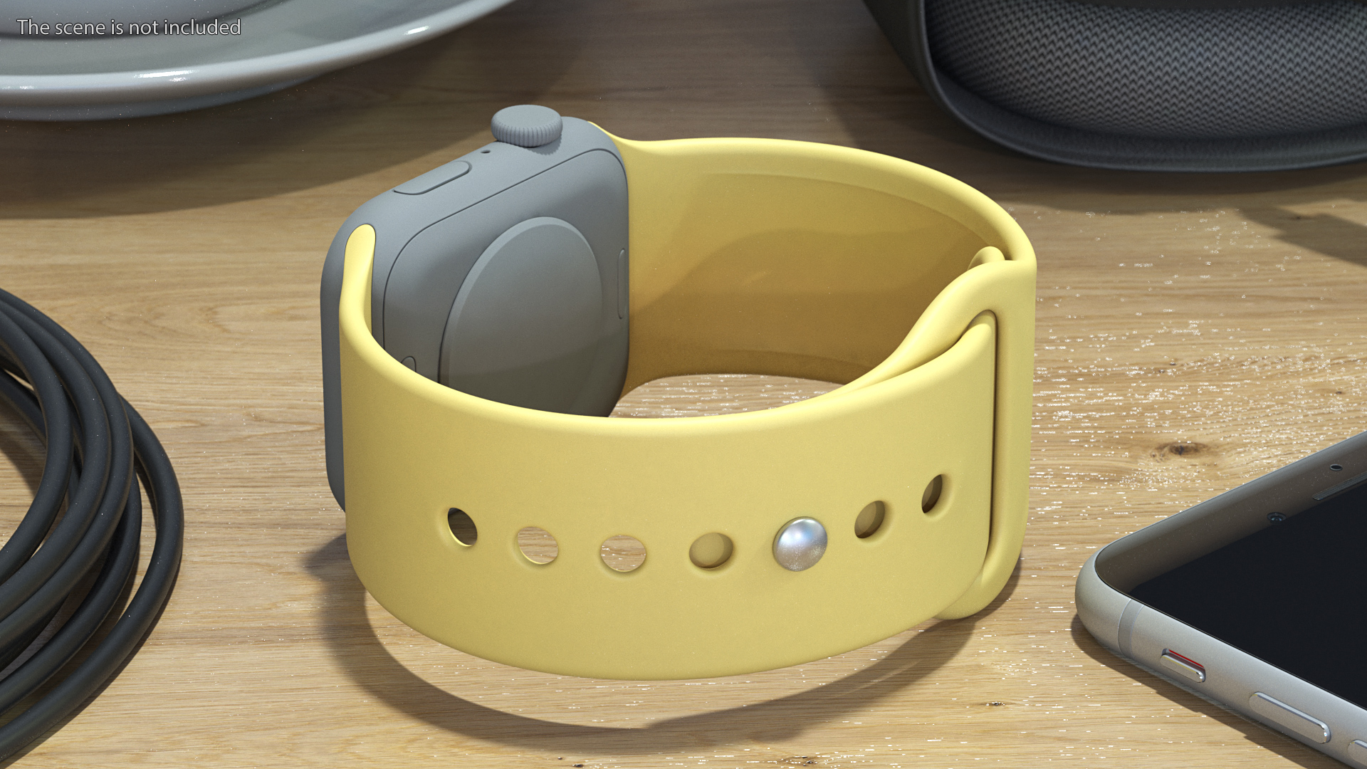Sport Yellow Band 3D