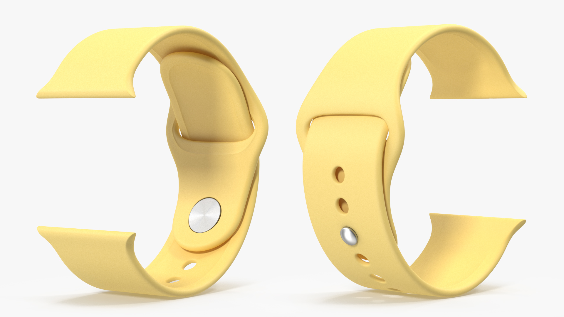 Sport Yellow Band 3D