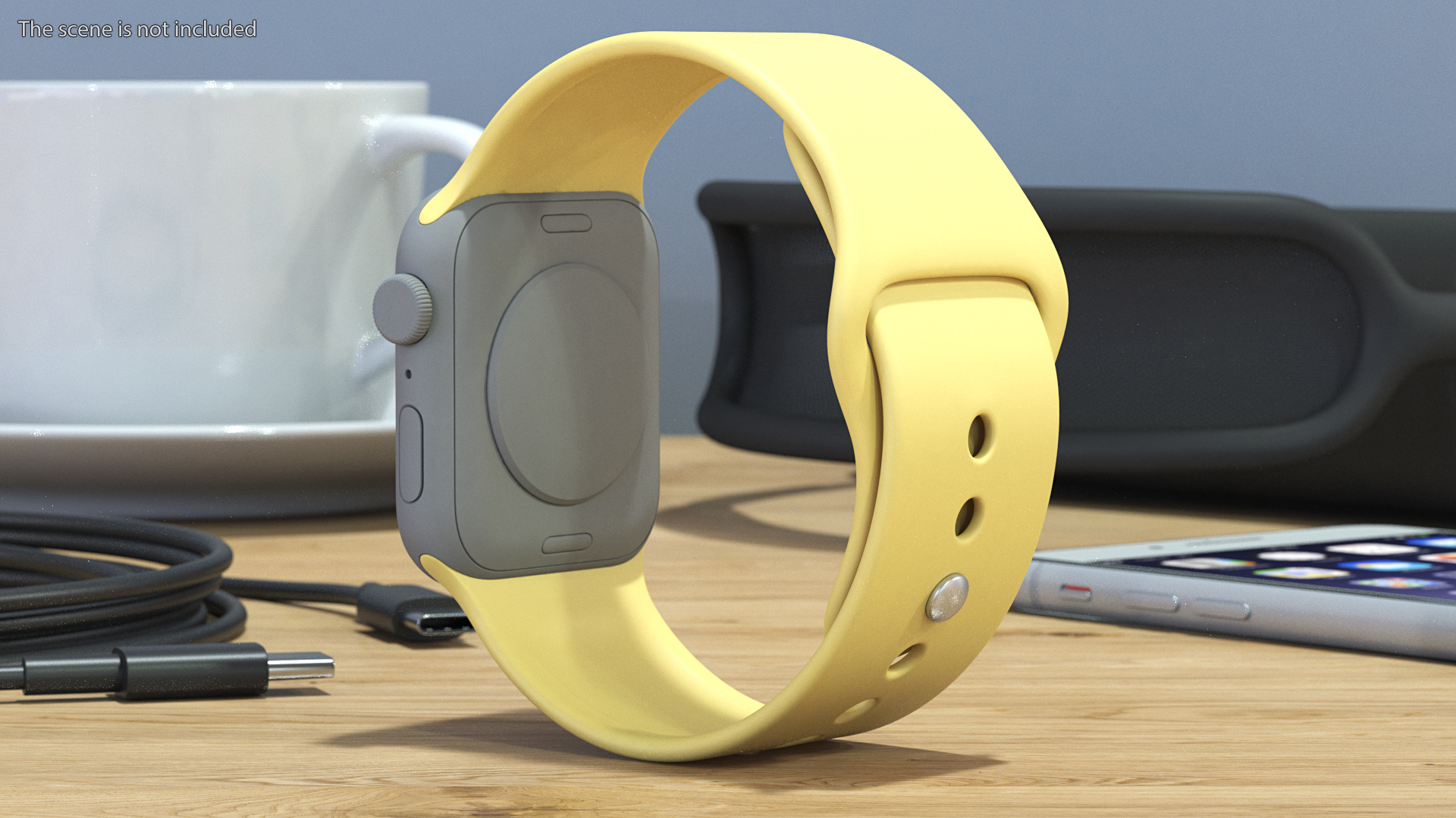 Sport Yellow Band 3D