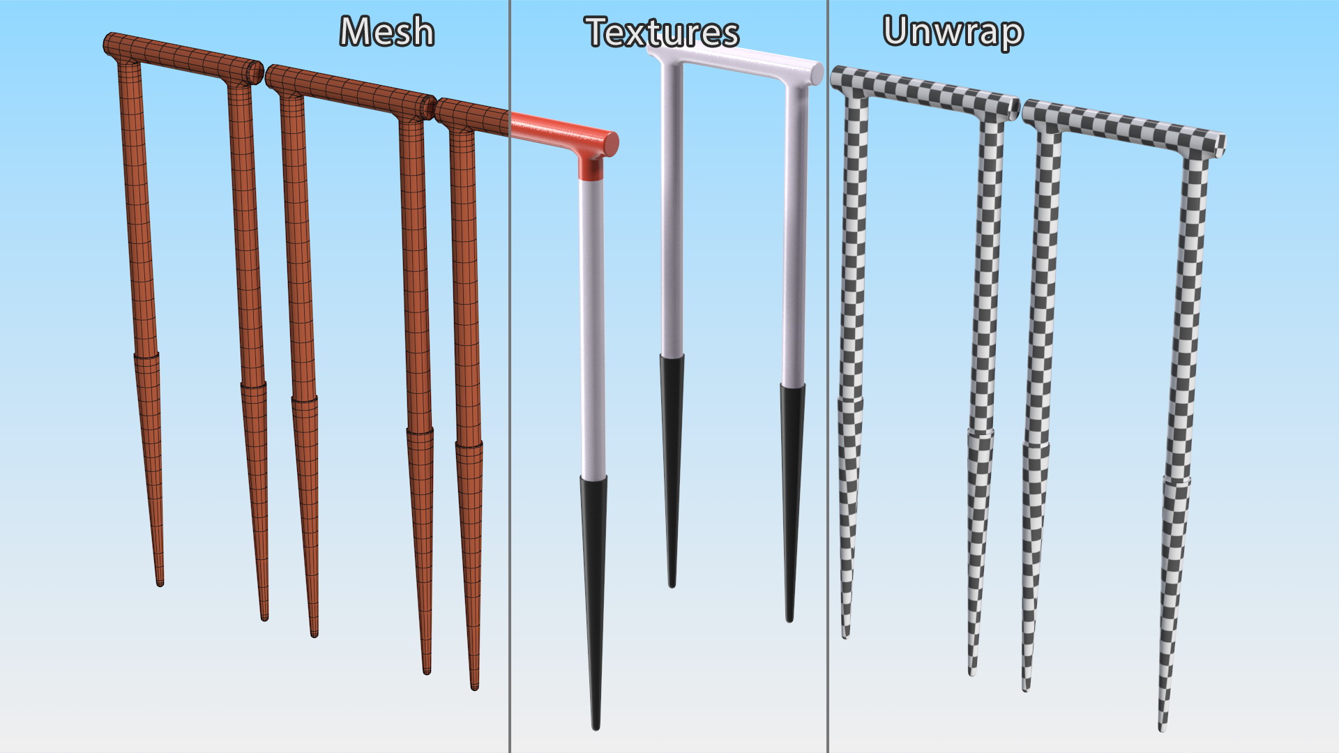 Croquet Gate 3D