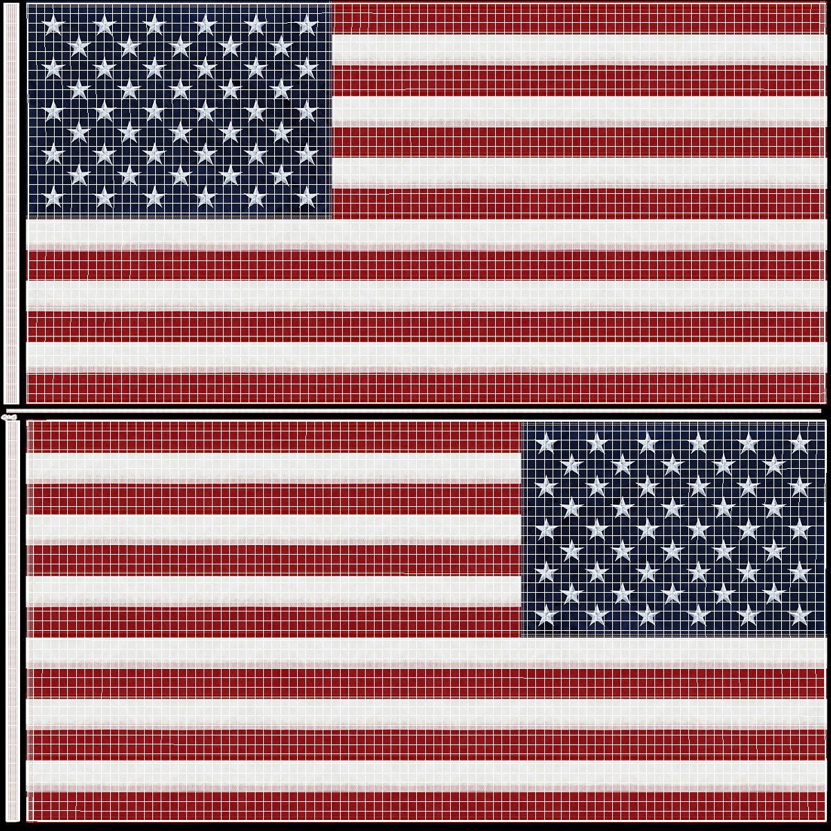 Flag USA Animated 3D