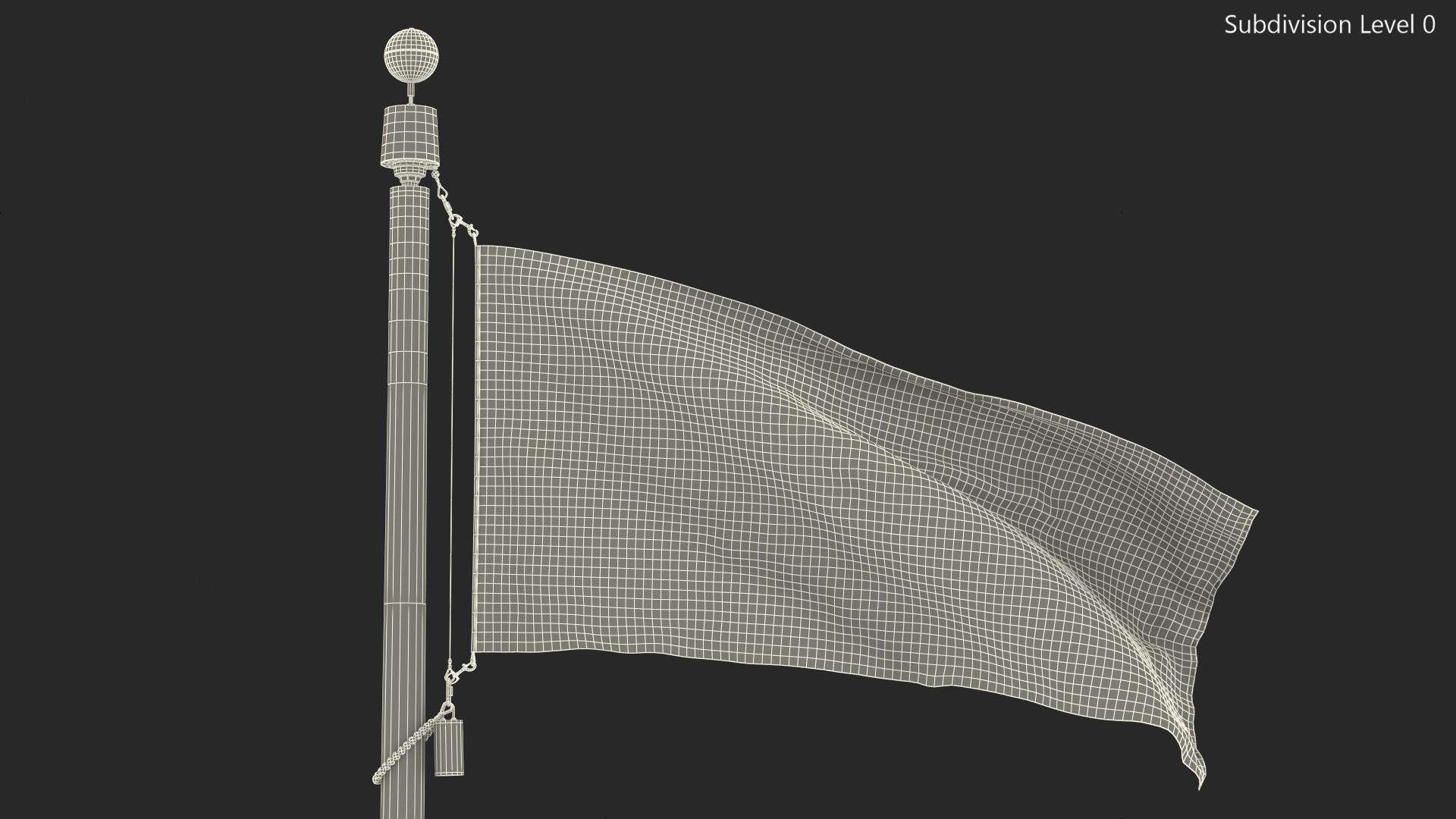 Flag USA Animated 3D