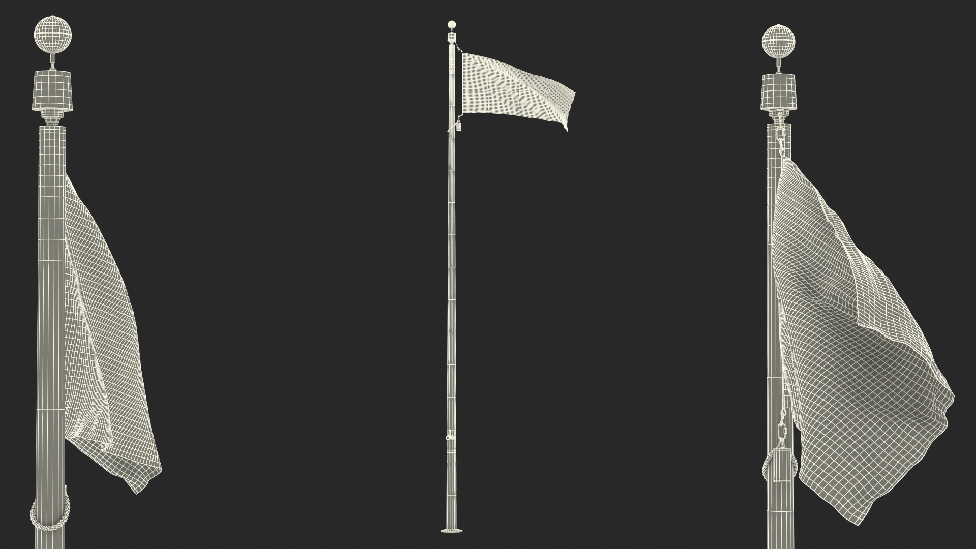 Flag USA Animated 3D
