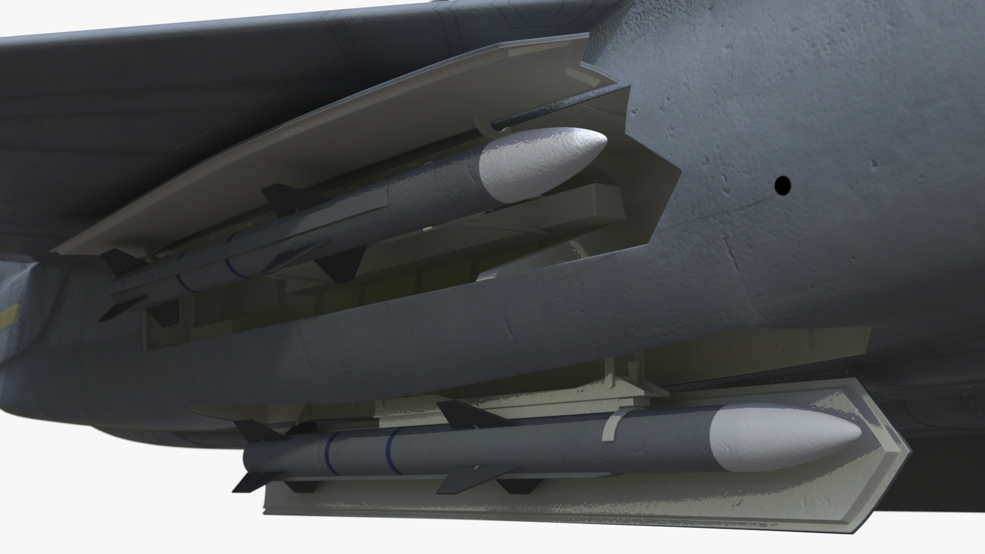 3D F-15 Silent Eagle in Flight Battle Position model