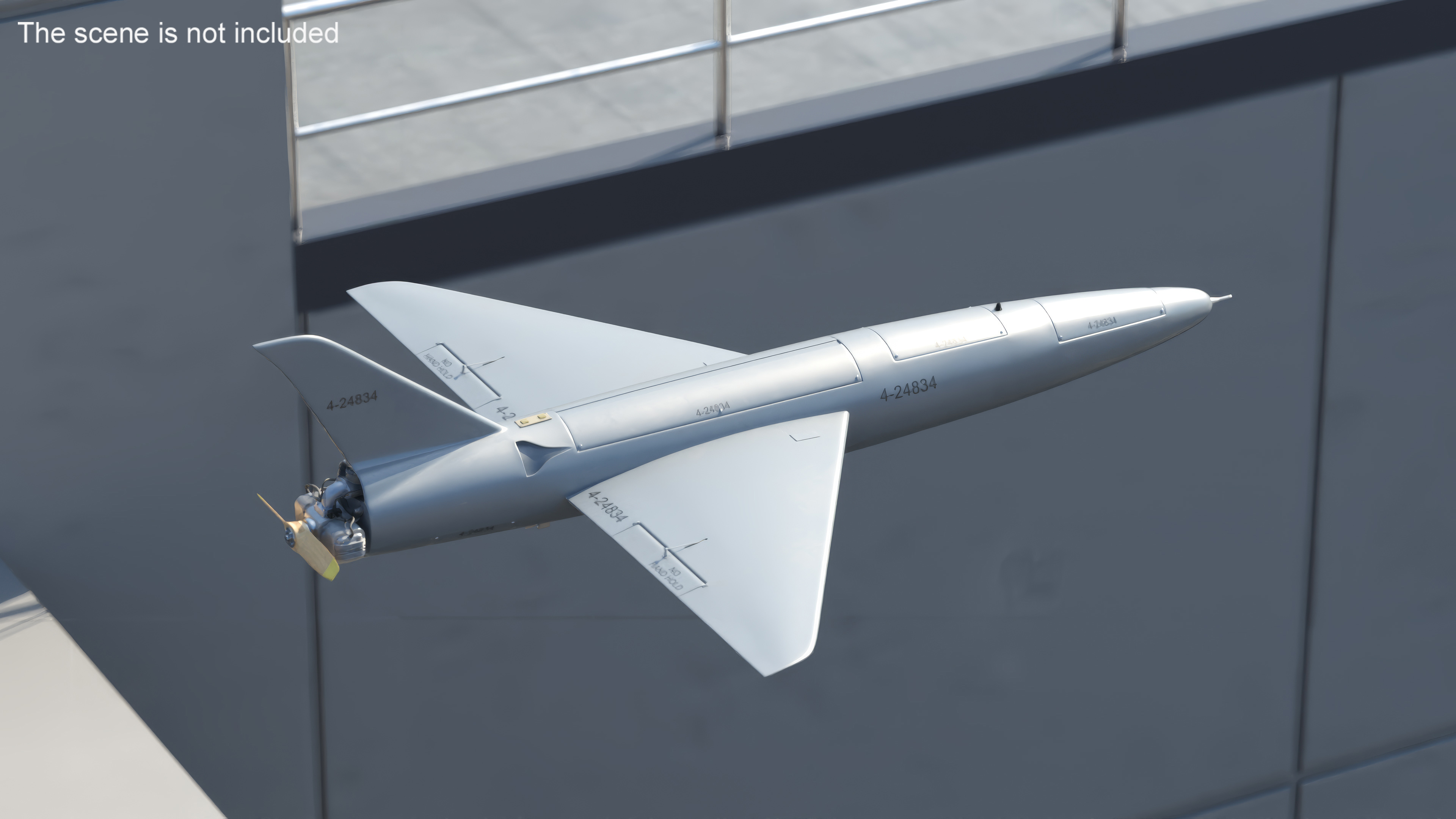 3D Drone Iranian Arash 2