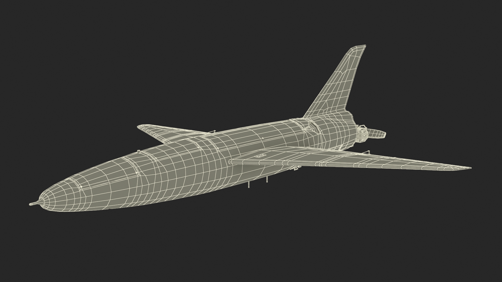 3D Drone Iranian Arash 2