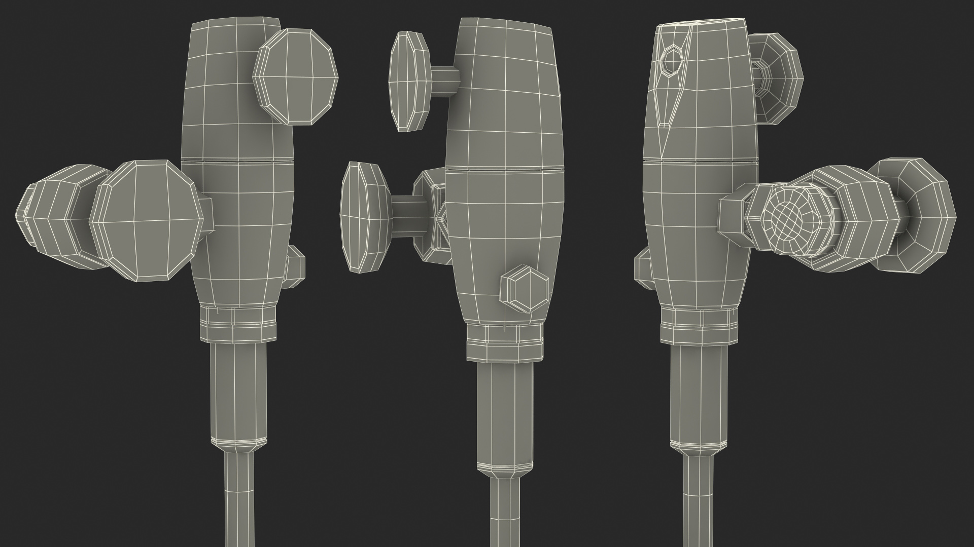 3D model Top Spud Urinal