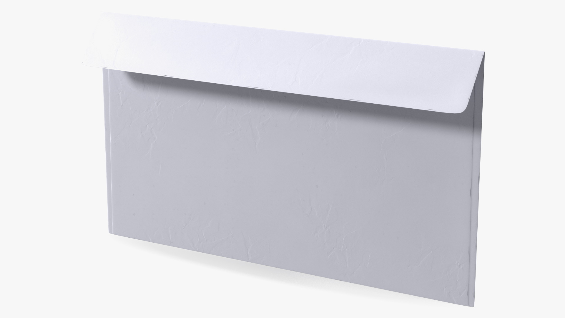 White DL Envelope 3D