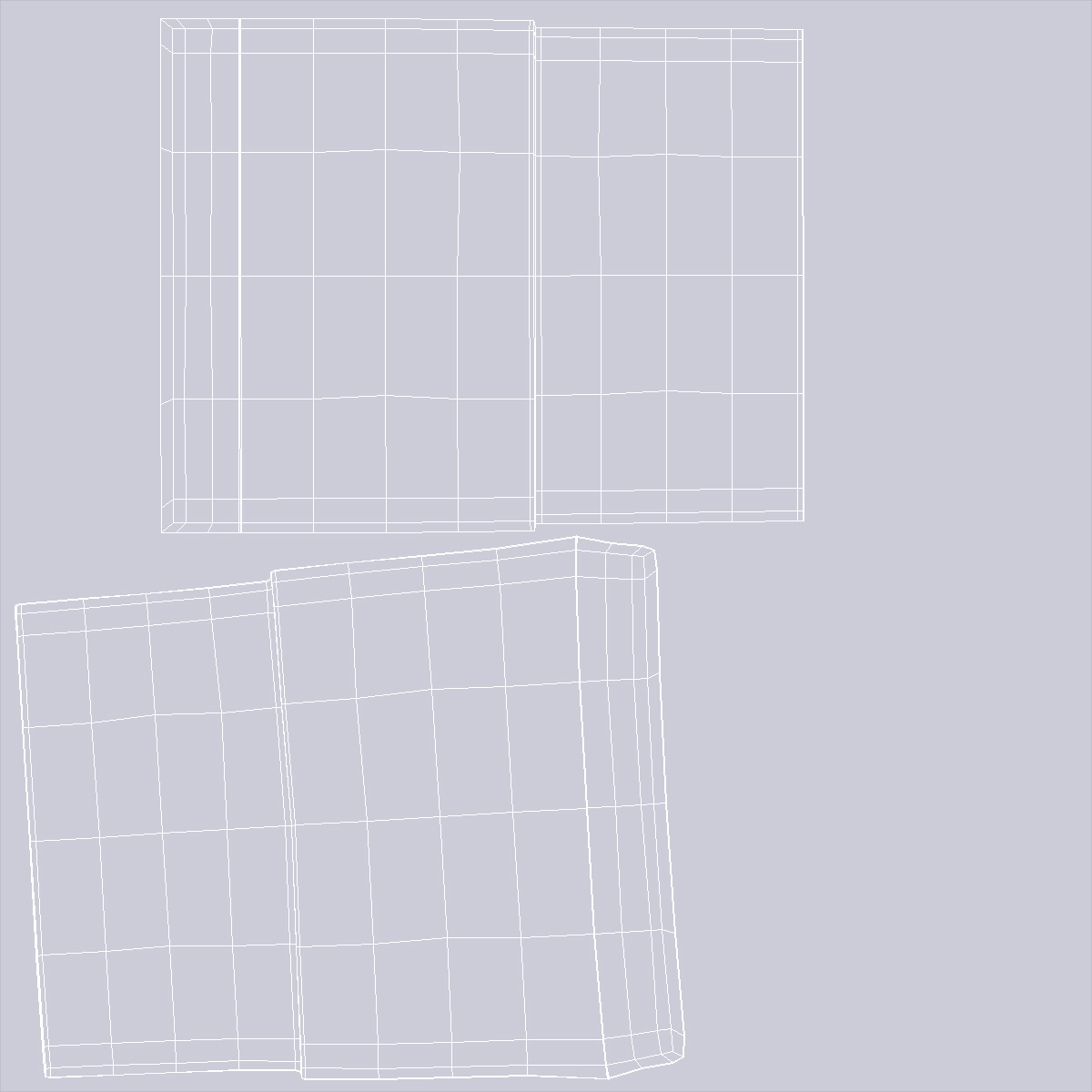 White DL Envelope 3D