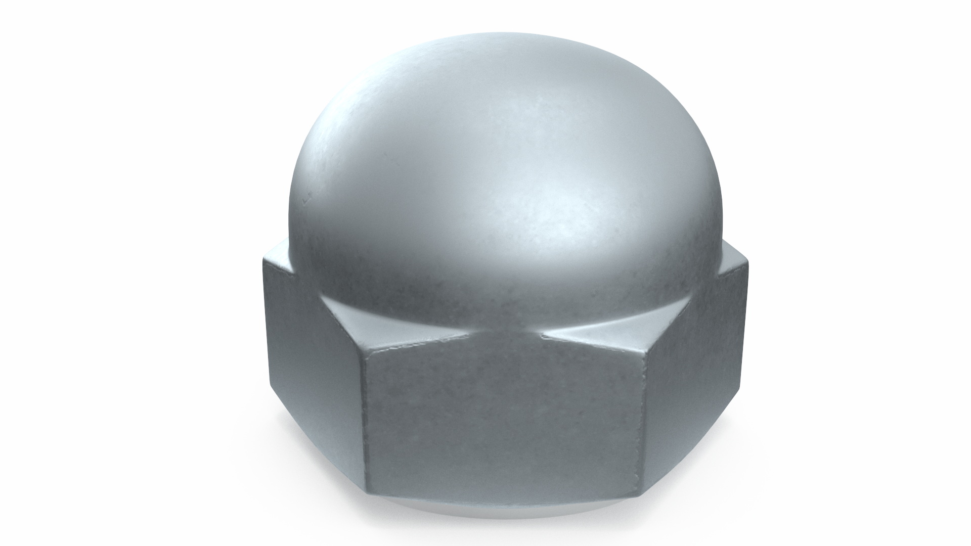 Zinc Steel Nuts Kit 3D model
