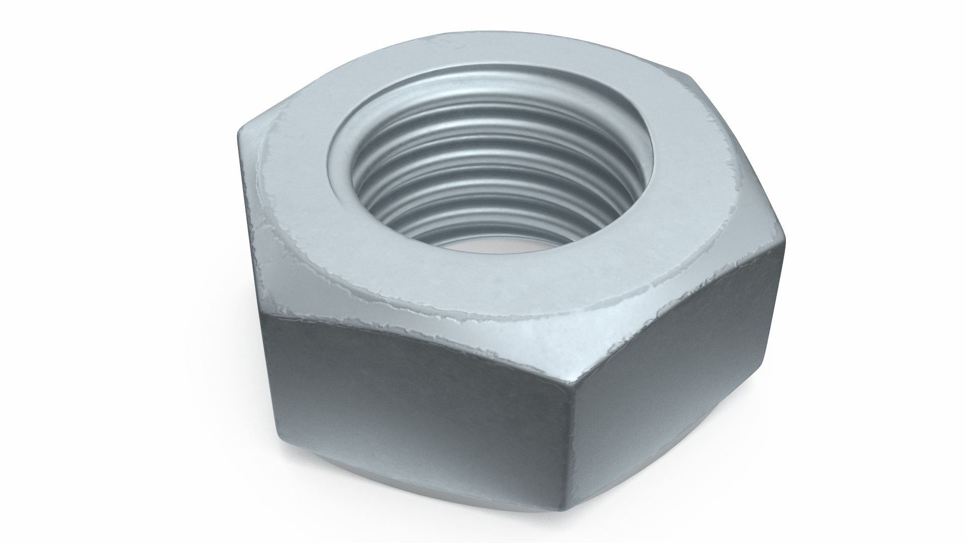 Zinc Steel Nuts Kit 3D model