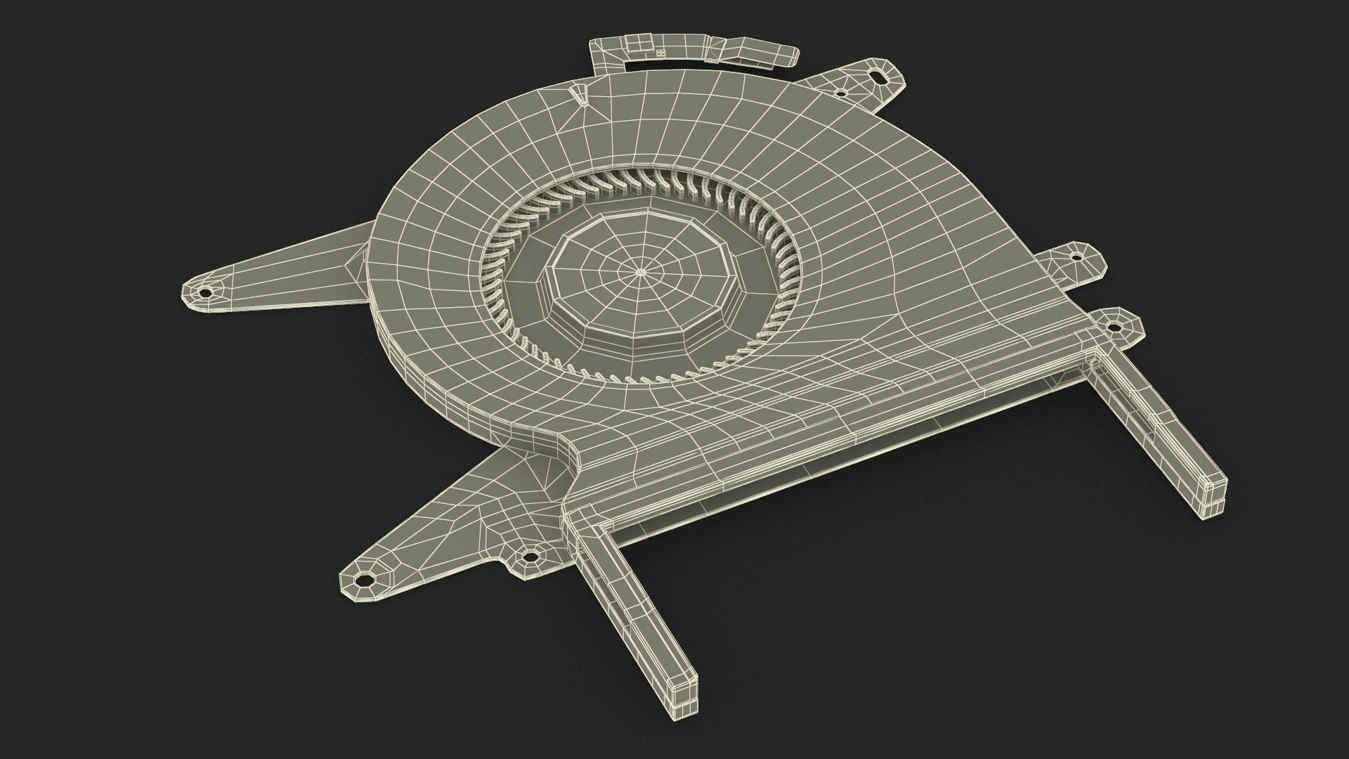 3D model Right and Left Fans of MacBook Pro 14 M2