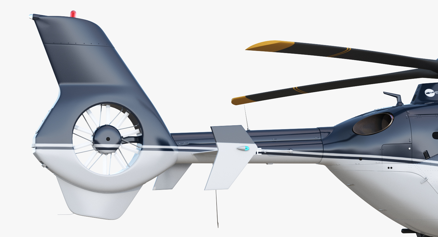Civil Helicopter Eurocopter EC 135 3D model