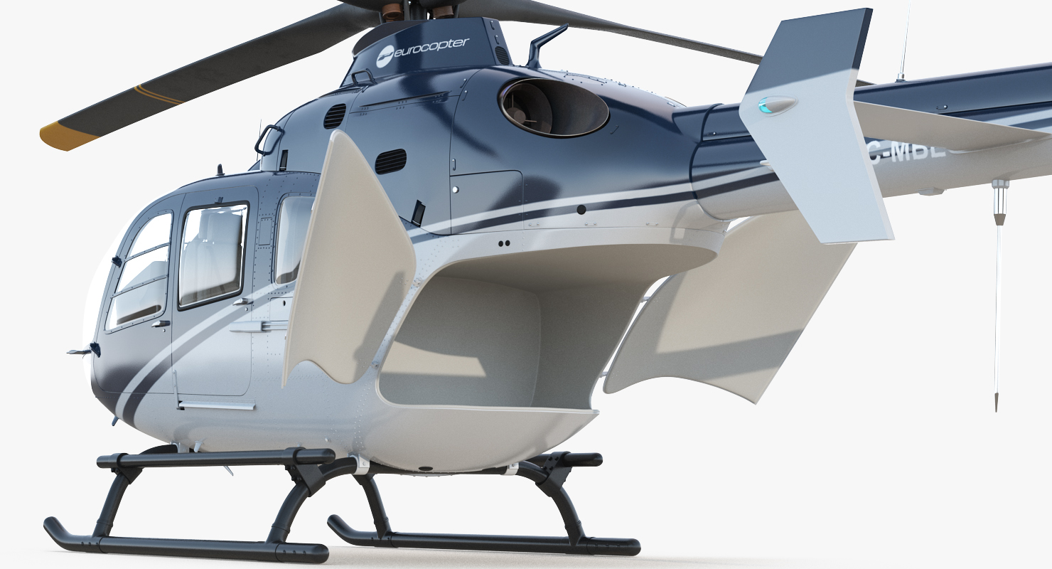 Civil Helicopter Eurocopter EC 135 3D model