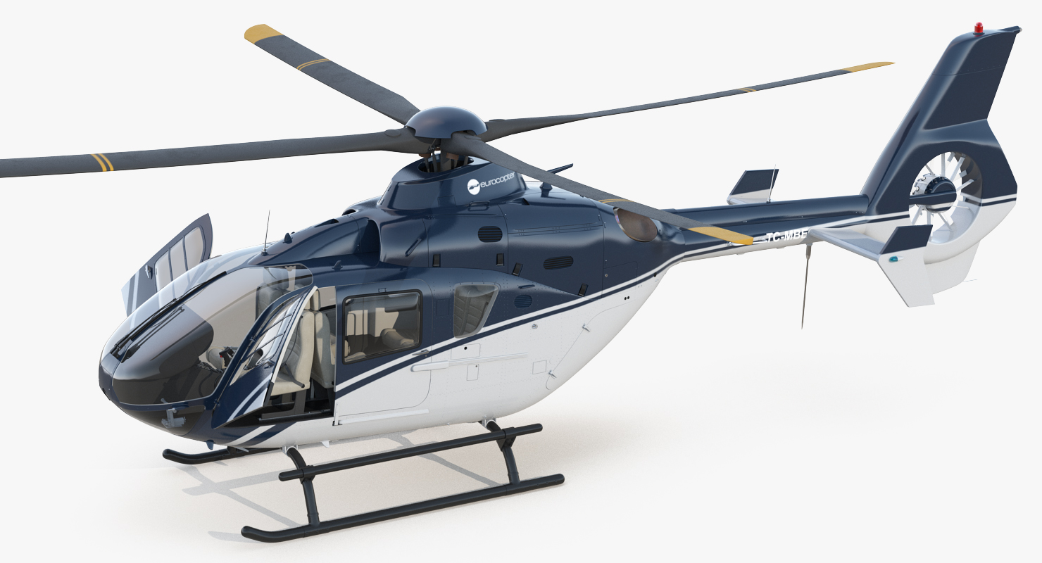 Civil Helicopter Eurocopter EC 135 3D model