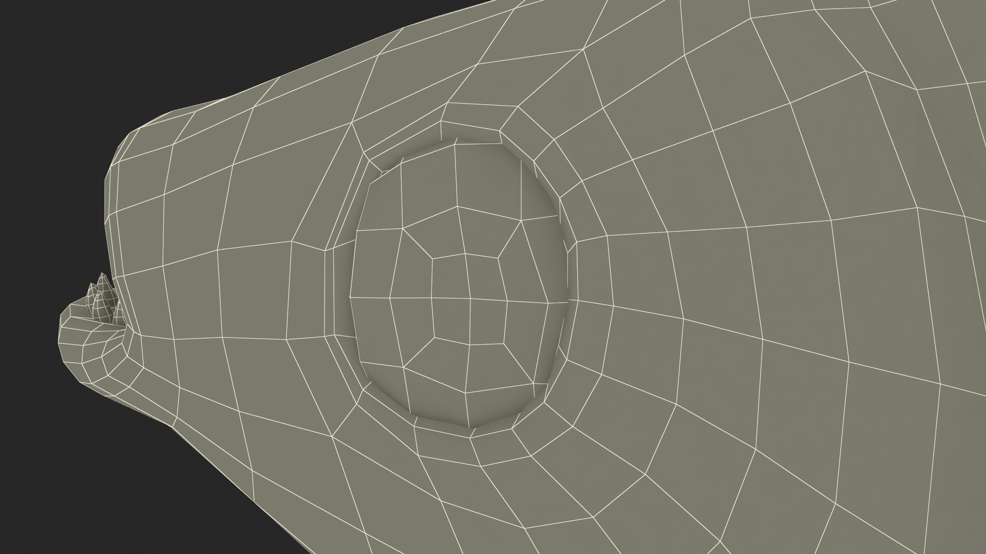 3D Guppy Fish Blue Diamond model