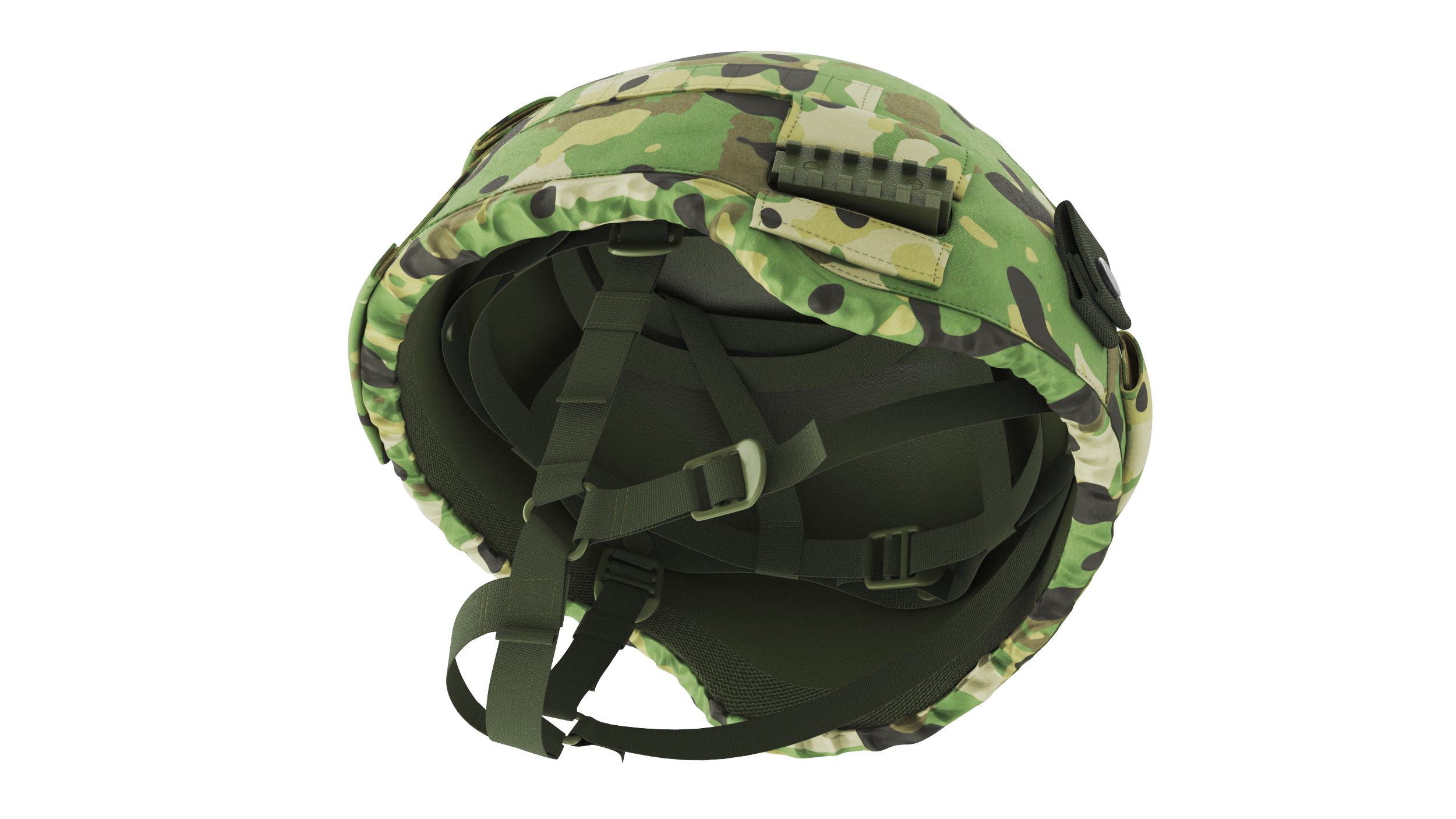 3D model Grass Case Green Helmet Ratnik