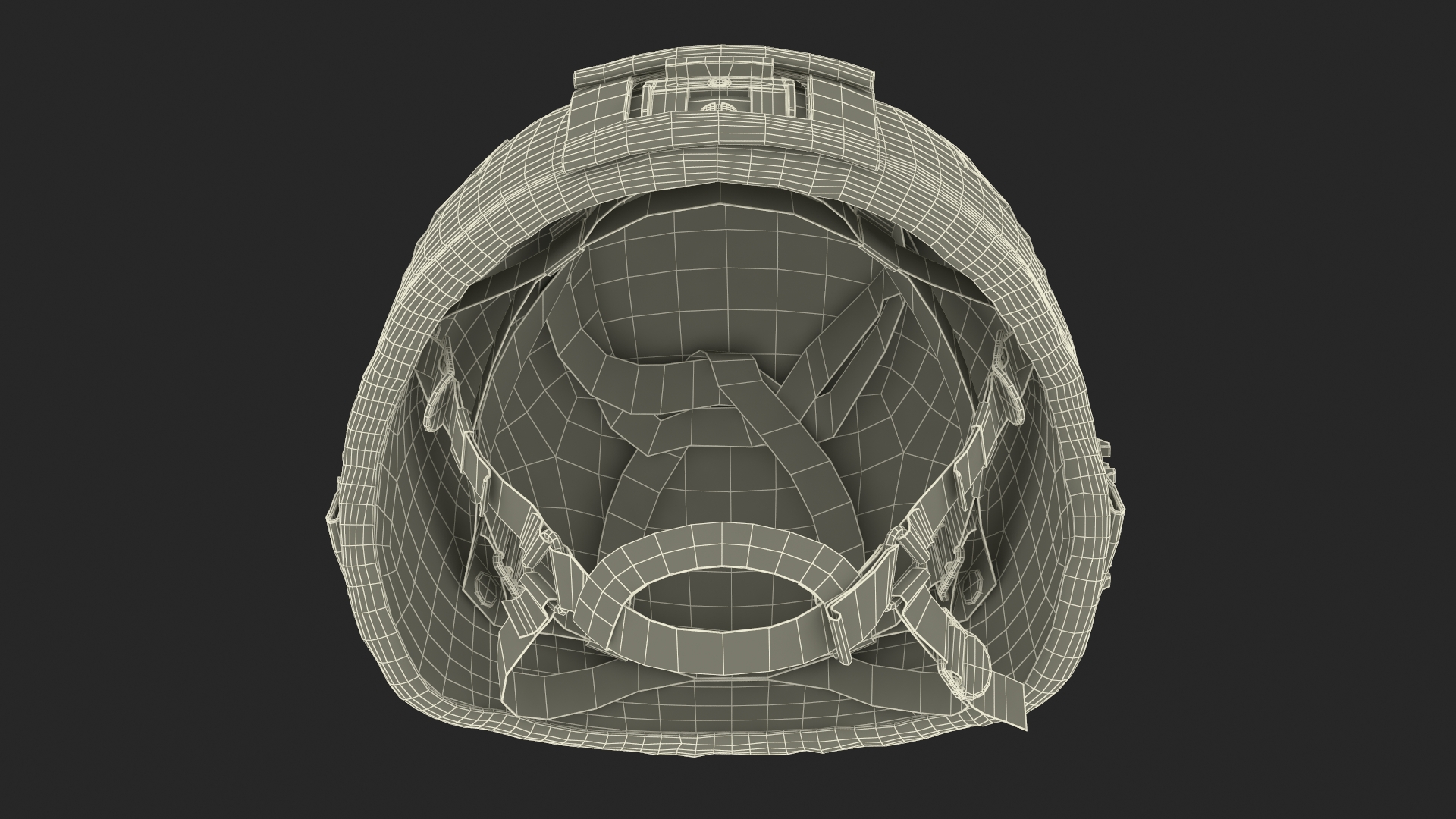 3D model Grass Case Green Helmet Ratnik