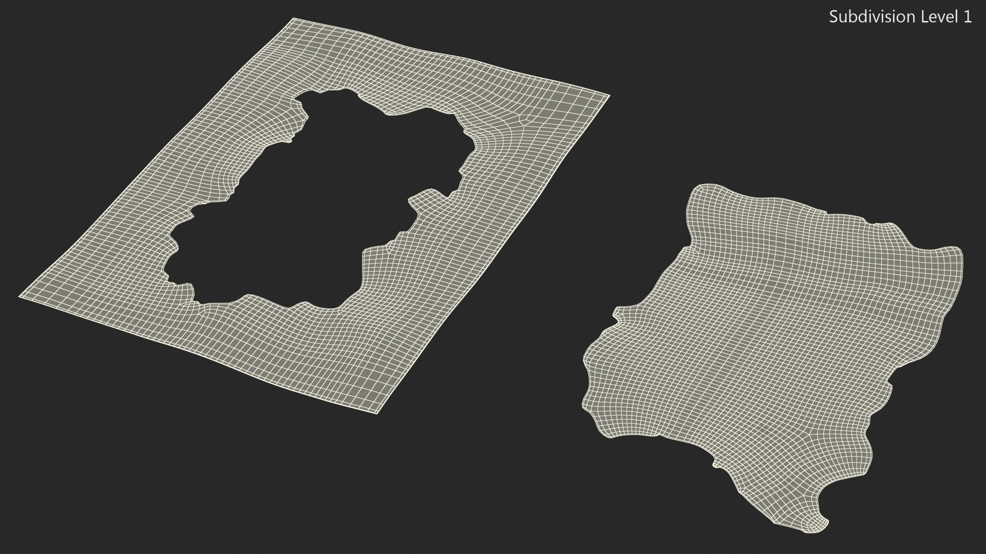 3D model Burnt Sheet of Paper
