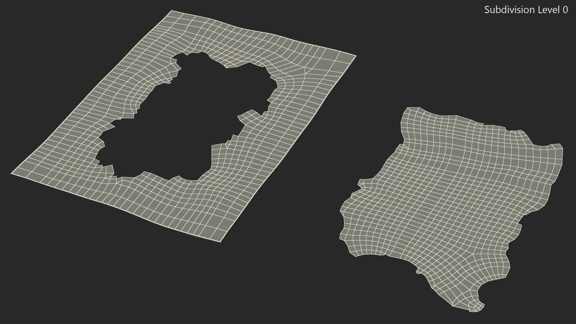 3D model Burnt Sheet of Paper