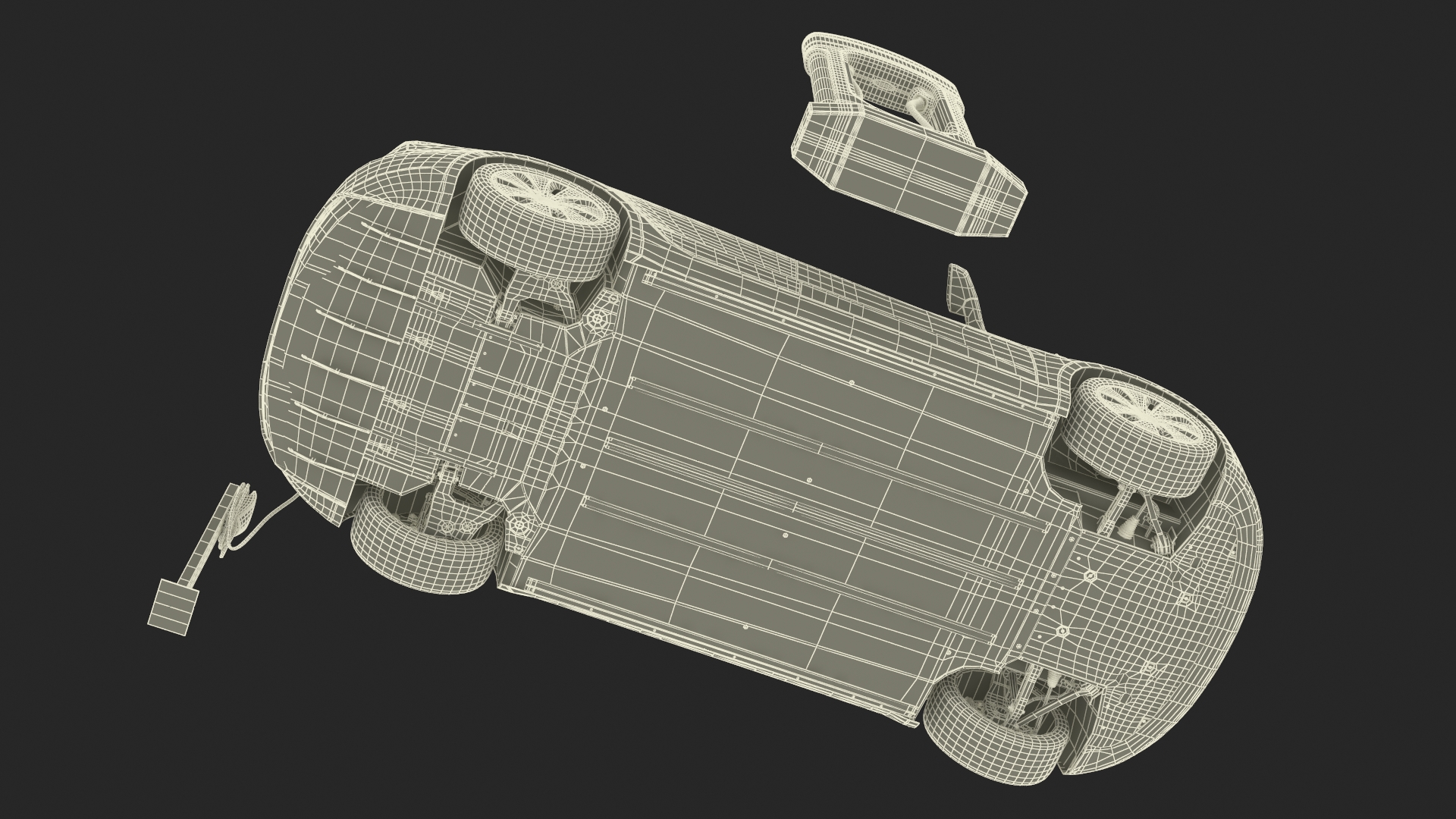 Tesla Model 3 2024 on Filling Station 3D