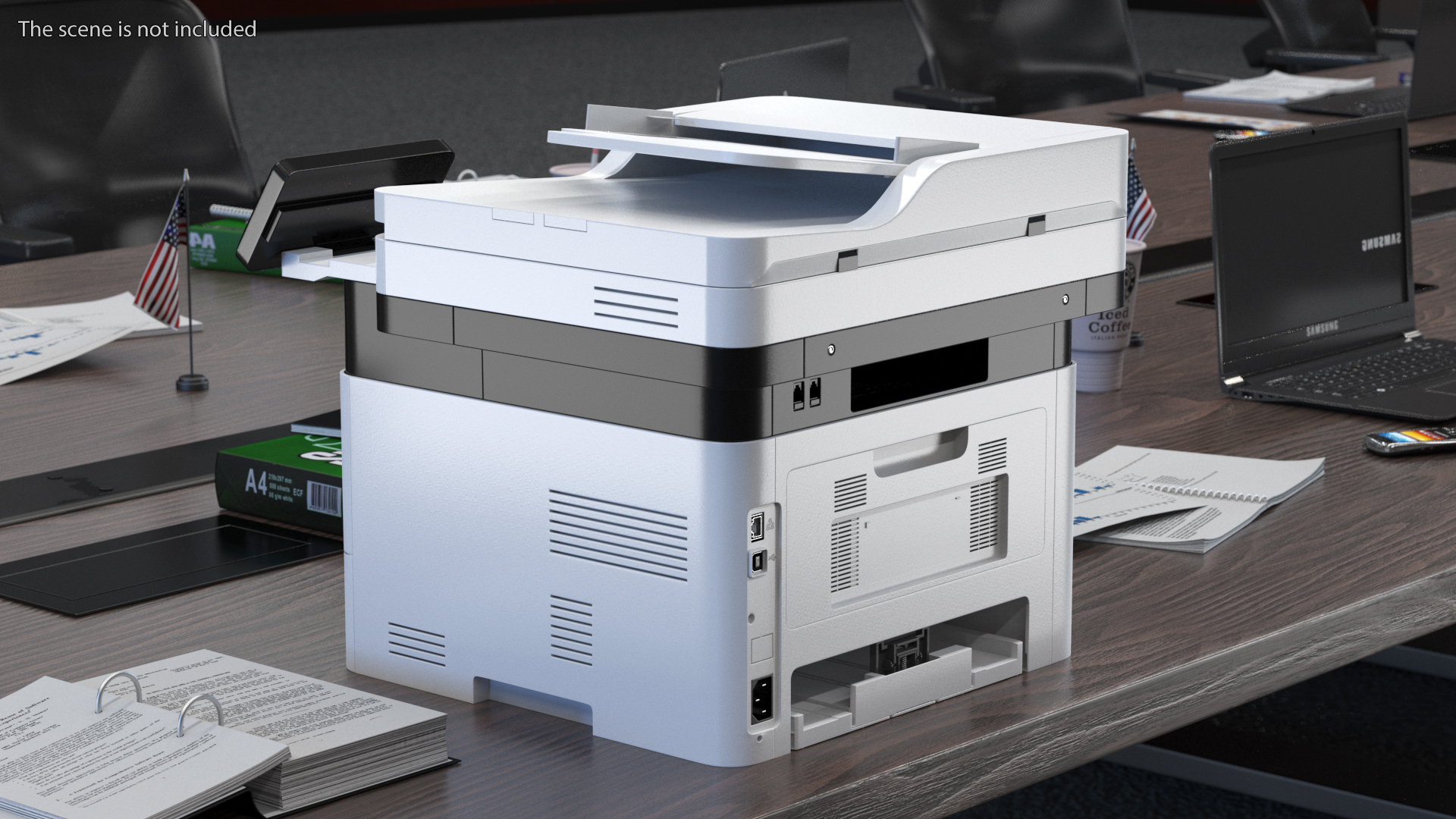 3D Multifunction Laser Printer Power ON