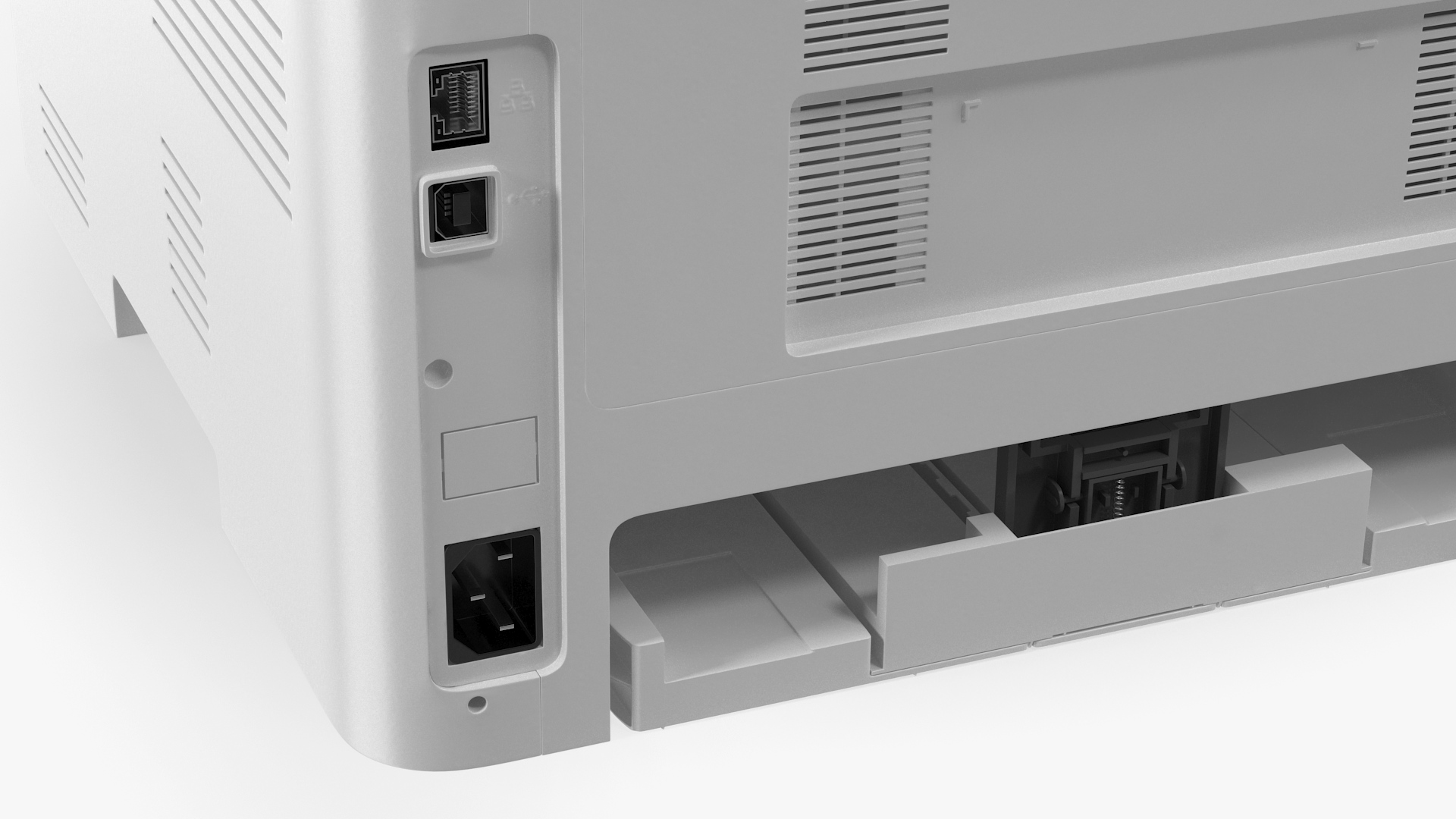 3D Multifunction Laser Printer Power ON