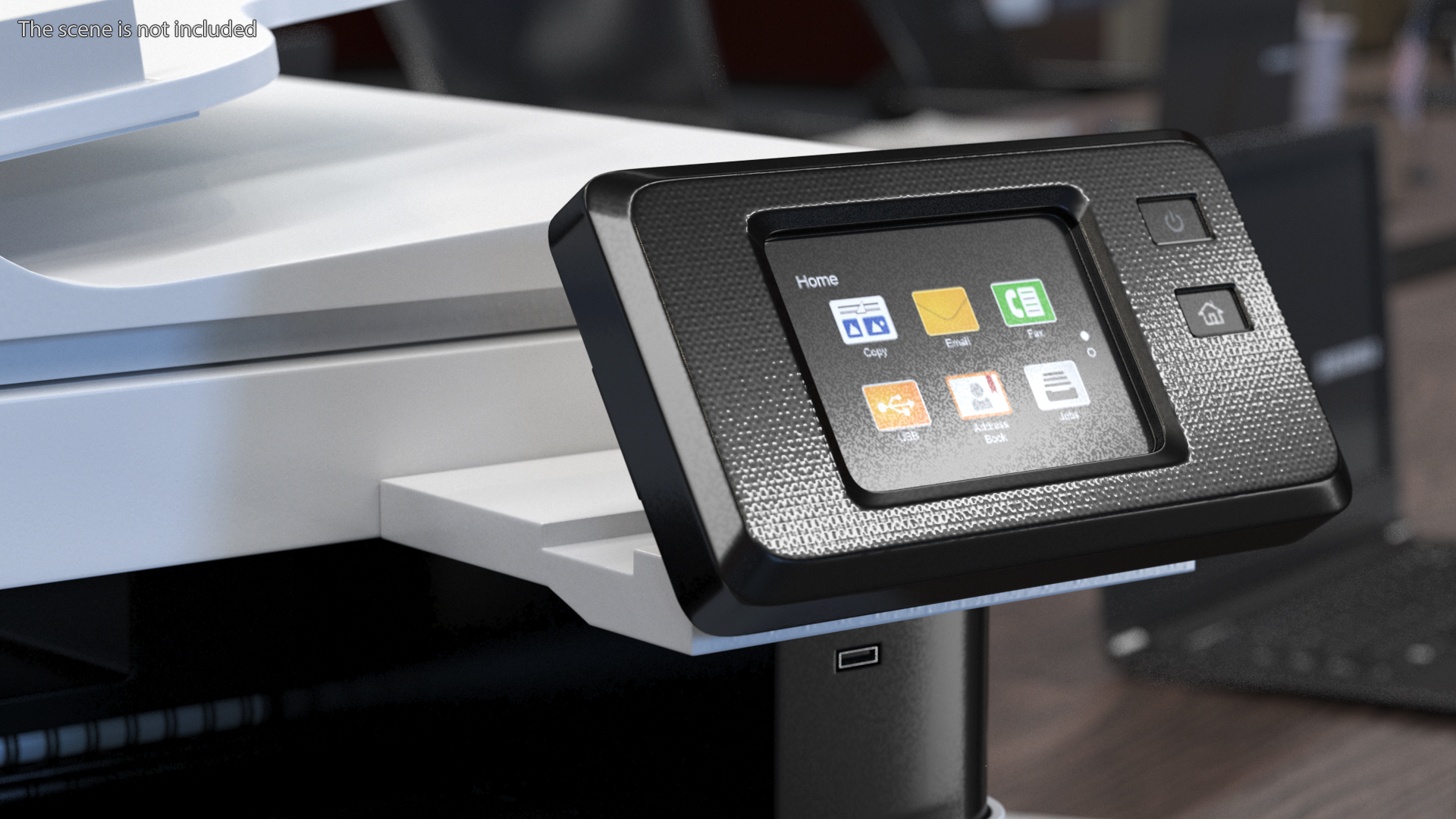 3D Multifunction Laser Printer Power ON
