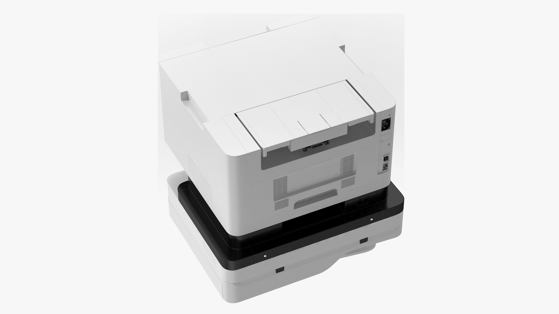 3D Multifunction Laser Printer Power ON