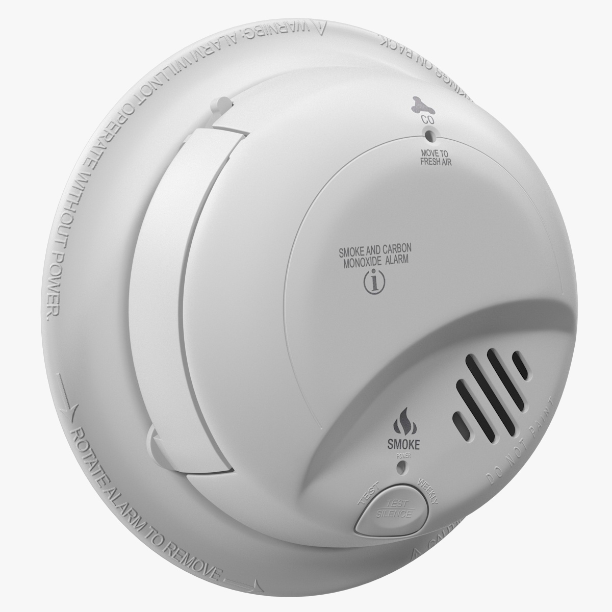 Smoke Detector Generic, view 3