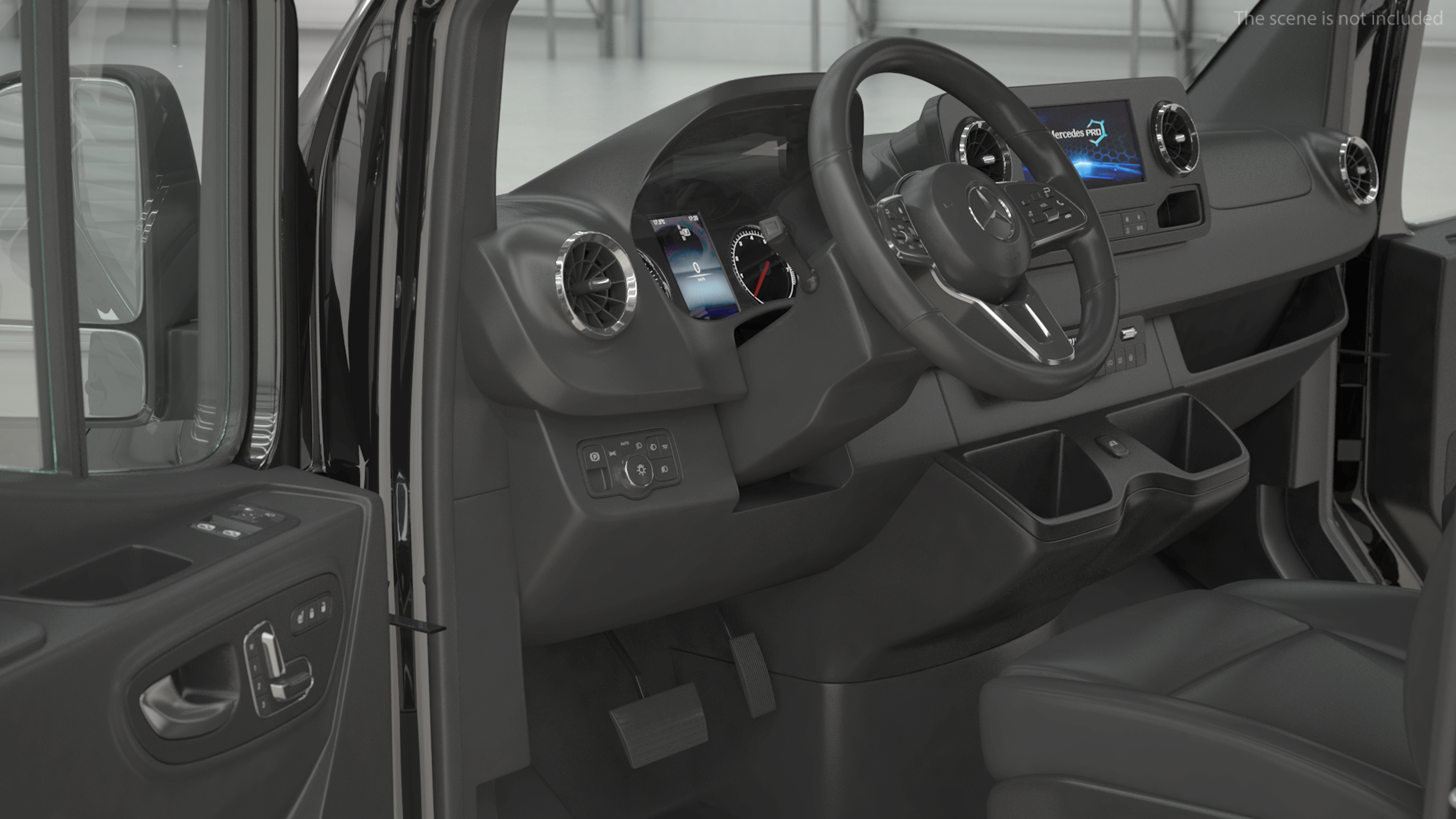 3D Mercedes Sprinter Tourer 319 model