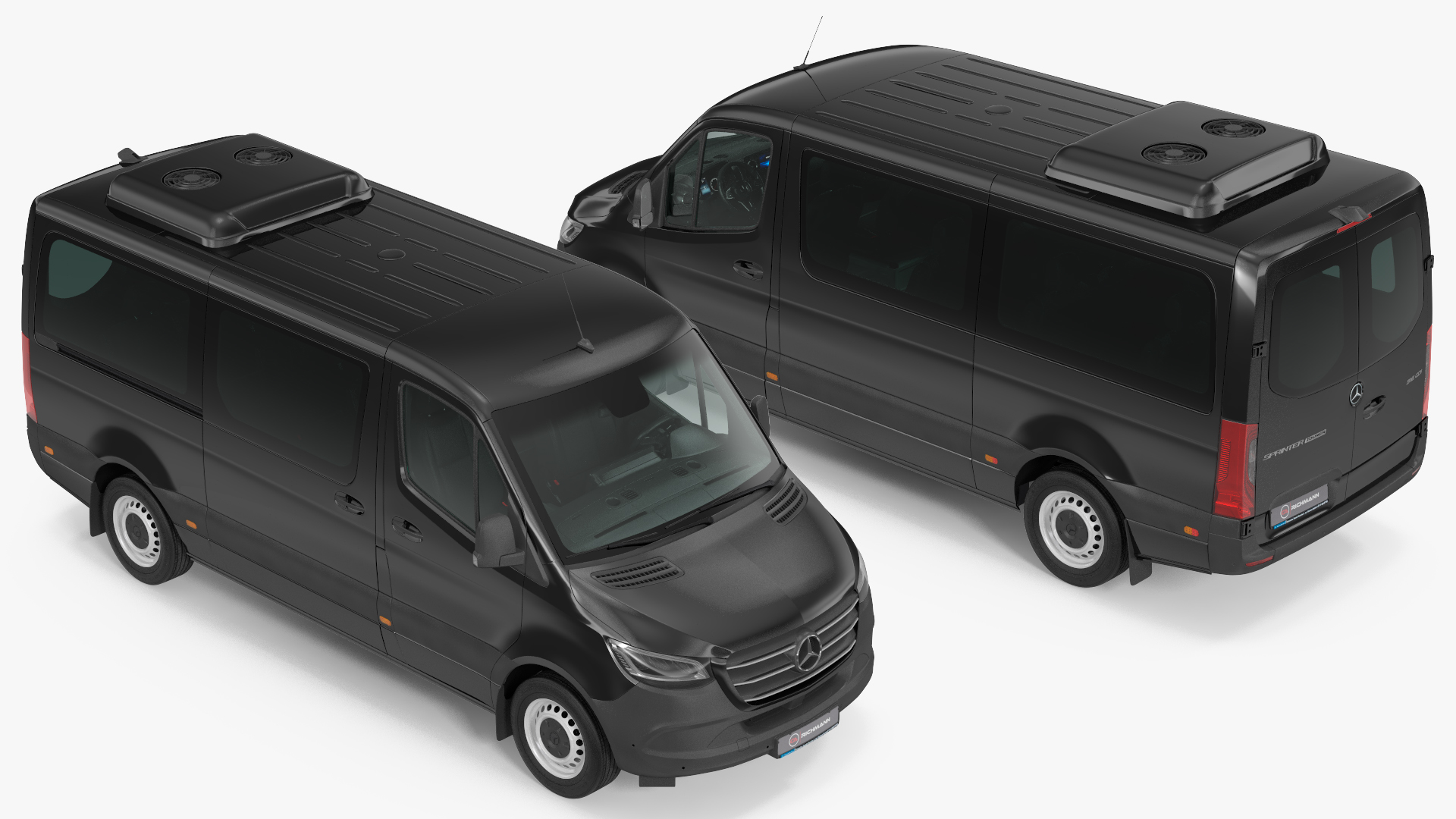 3D Mercedes Sprinter Tourer 319 model