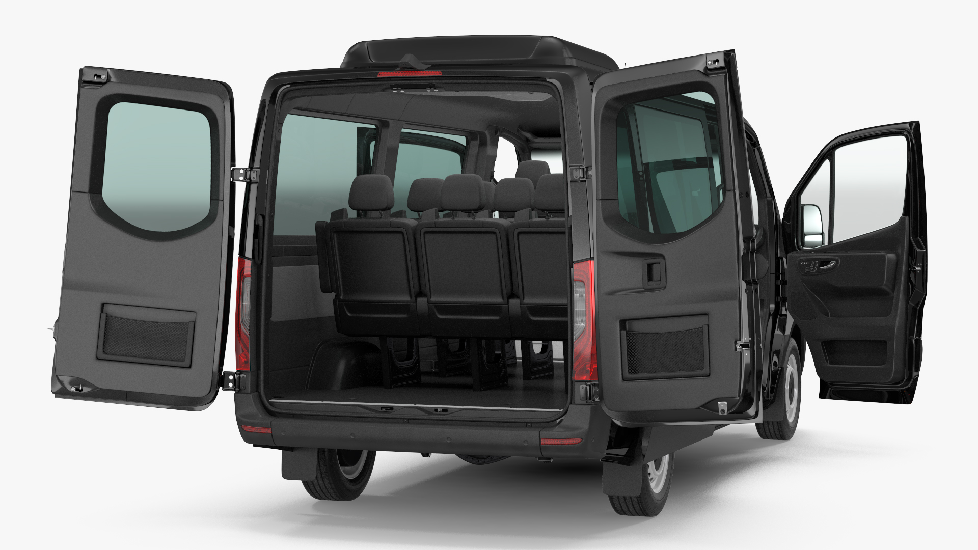 3D Mercedes Sprinter Tourer 319 model