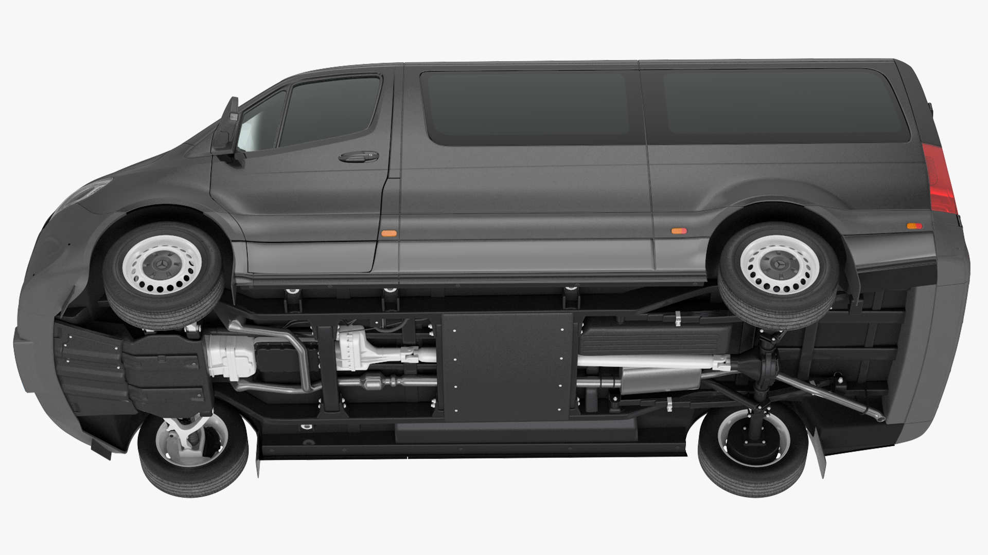 3D Mercedes Sprinter Tourer 319 model