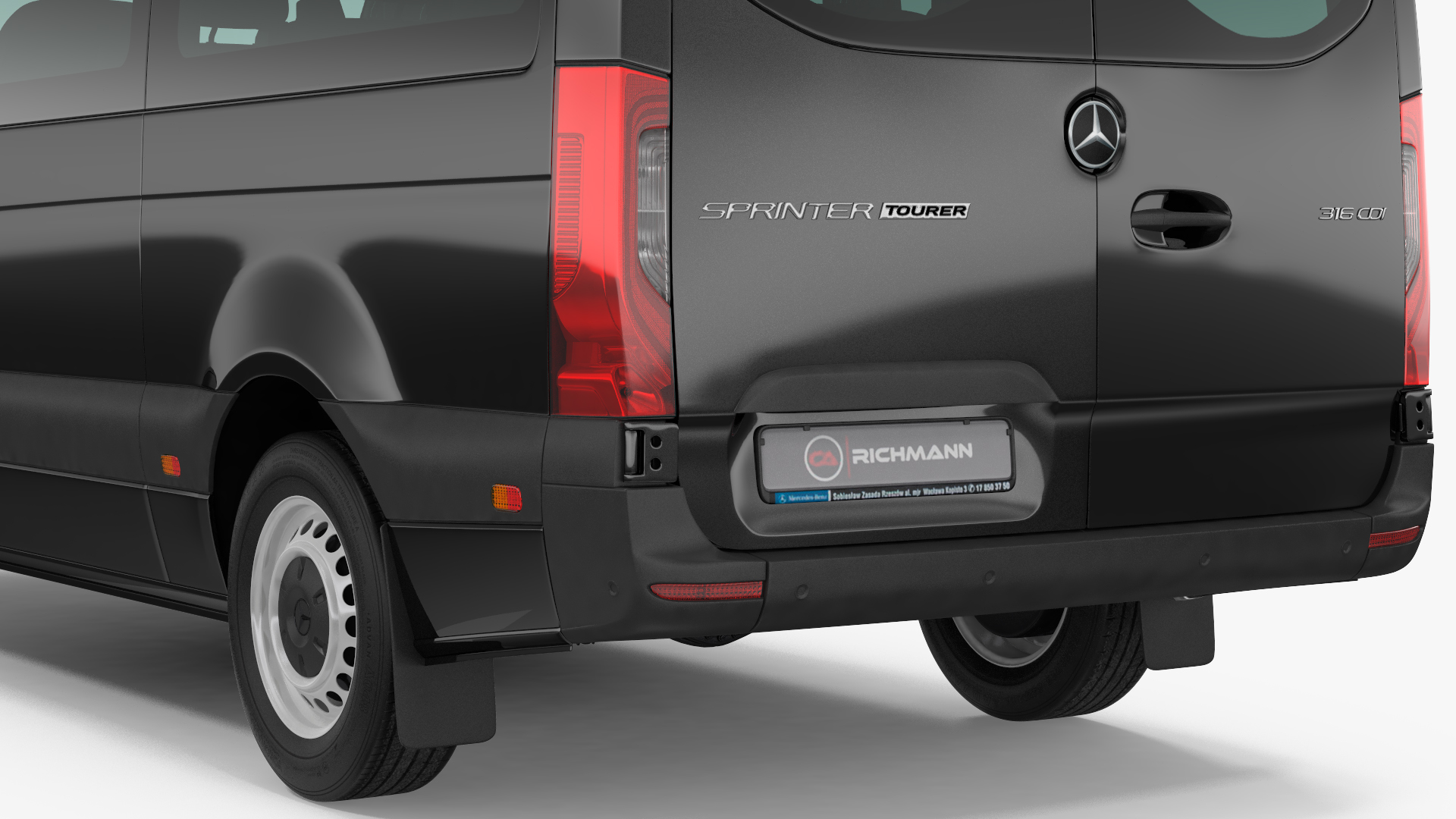 3D Mercedes Sprinter Tourer 319 model
