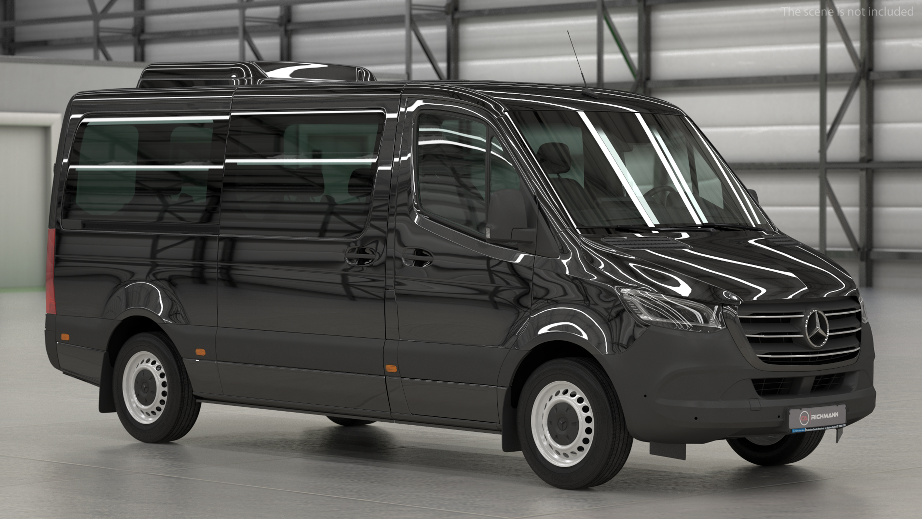 3D Mercedes Sprinter Tourer 319 model
