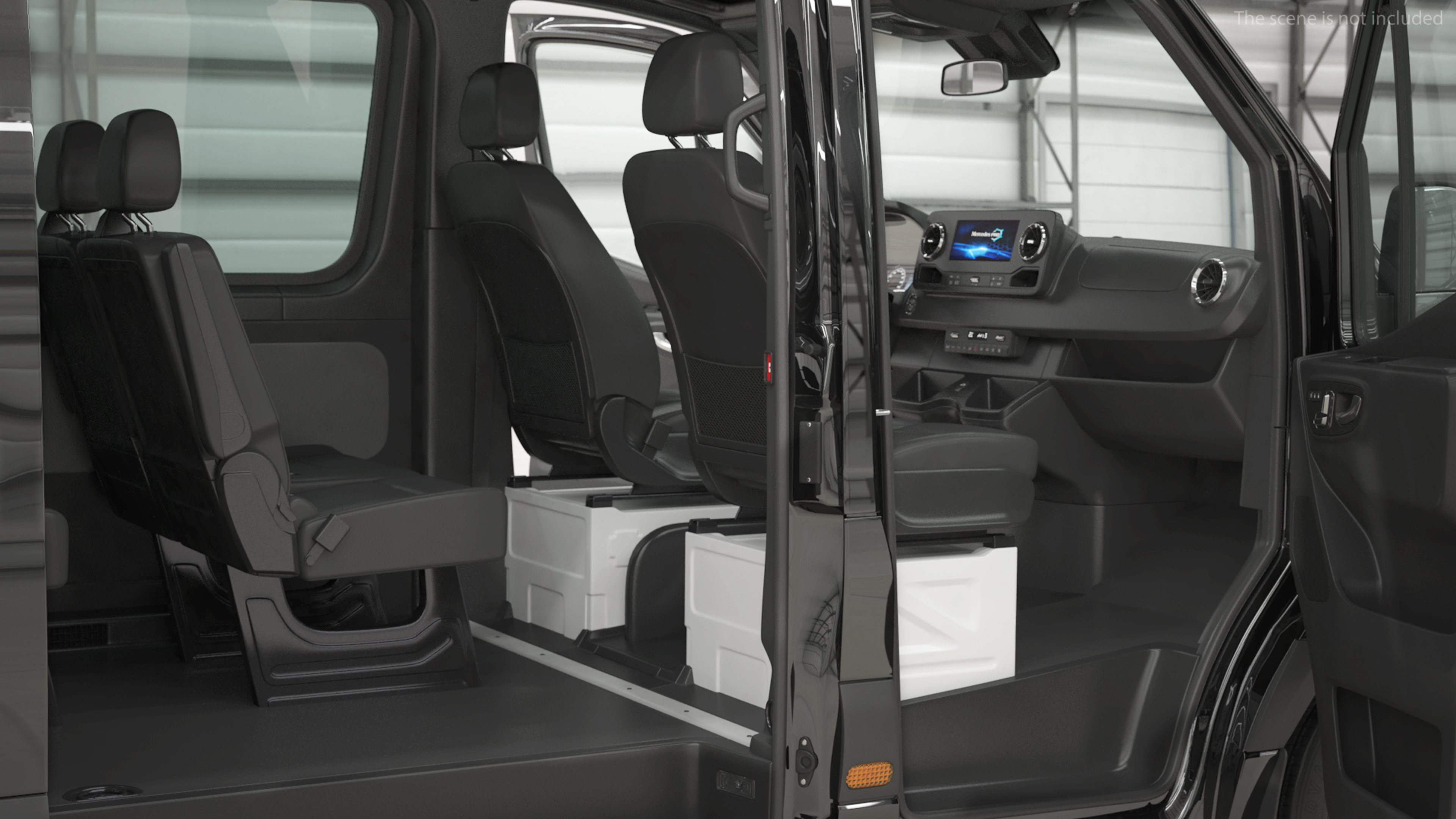 3D Mercedes Sprinter Tourer 319 model